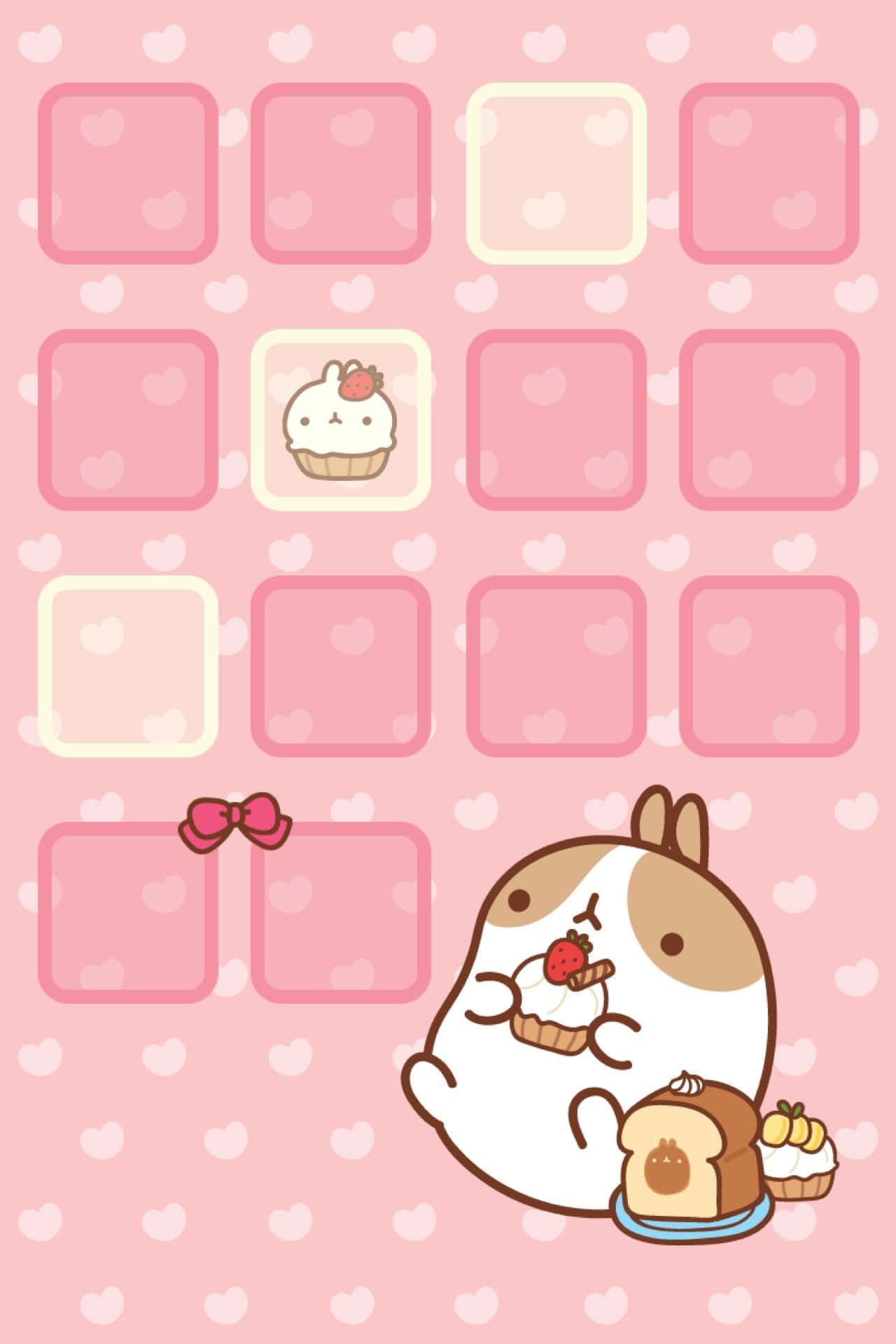 Милий пастельний шпалер для iPhone Шпалери