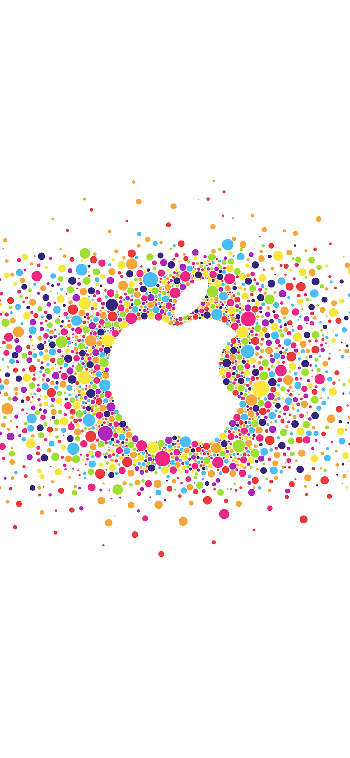 Встречайте краски жизни с радужным iPhone Шпалери