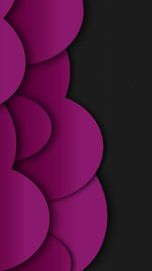 Темні фіолетові серця для iPhone Шпалери