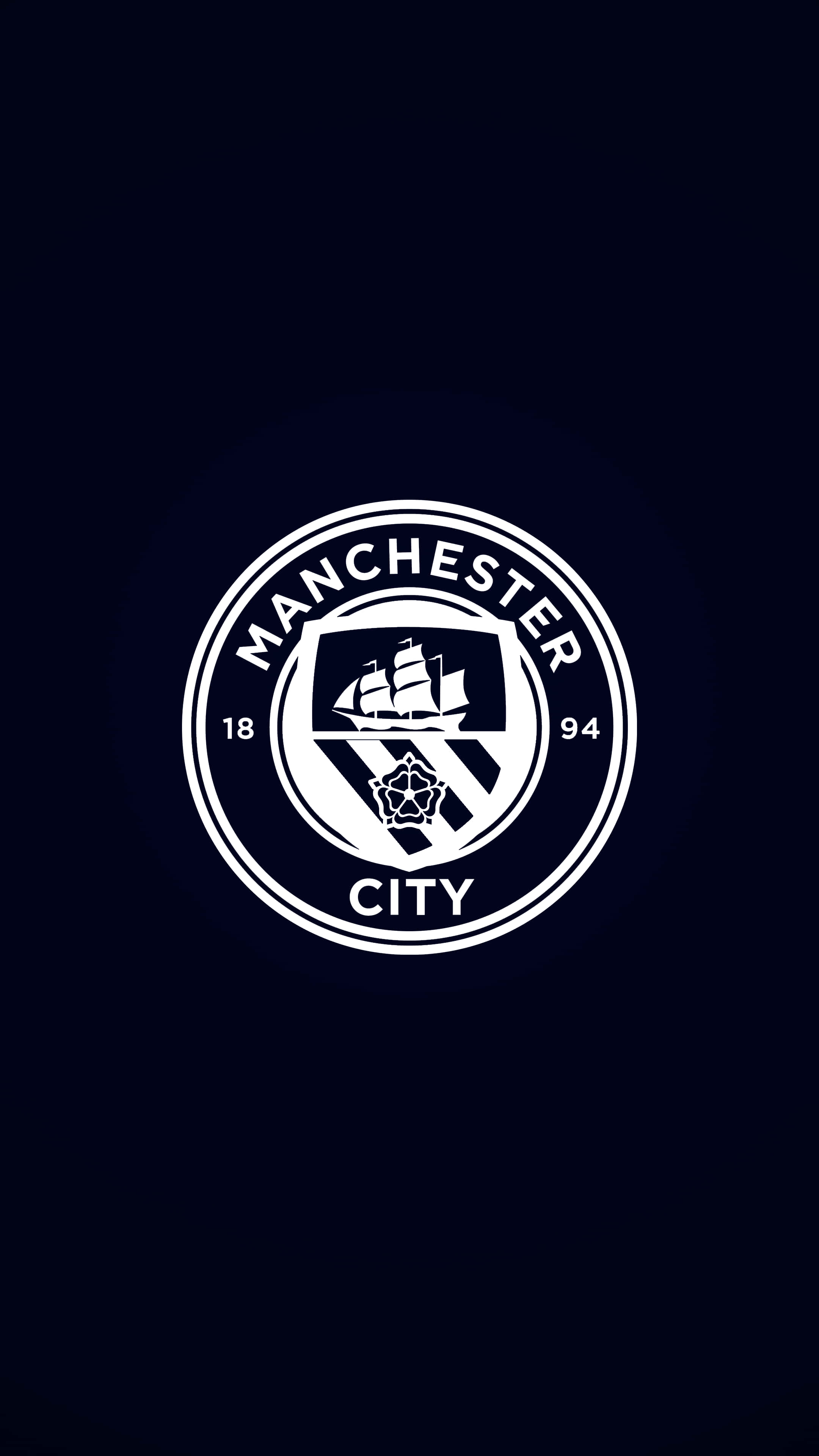 Чорний iPhone Manchester City Шпалери