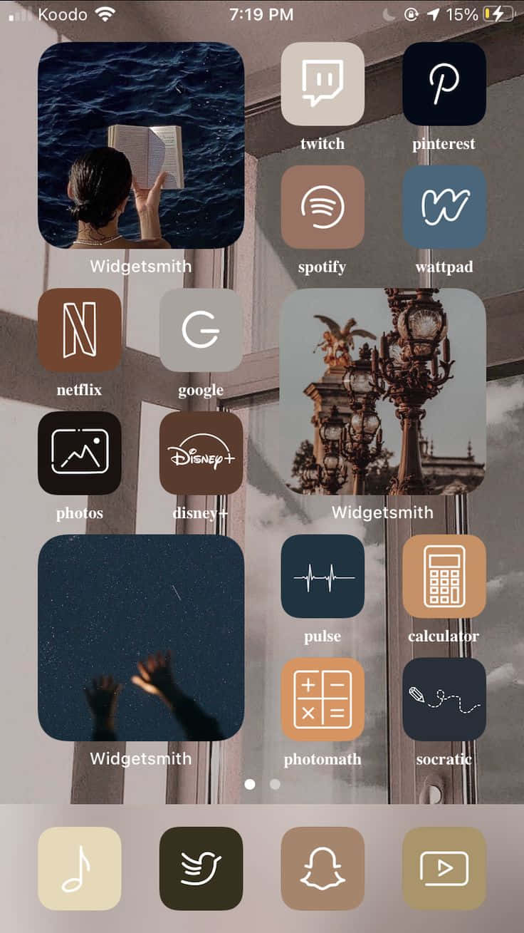 Насолоджуйтесь чудовою естетикою iPhone Шпалери