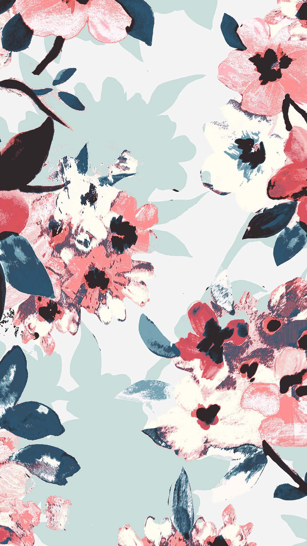Квітучий шпалер для iPhone Шпалери