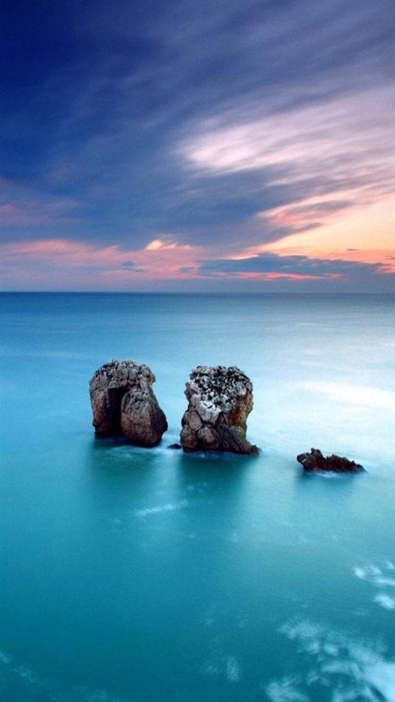 Скелясті острови Природа iPhone Шпалери