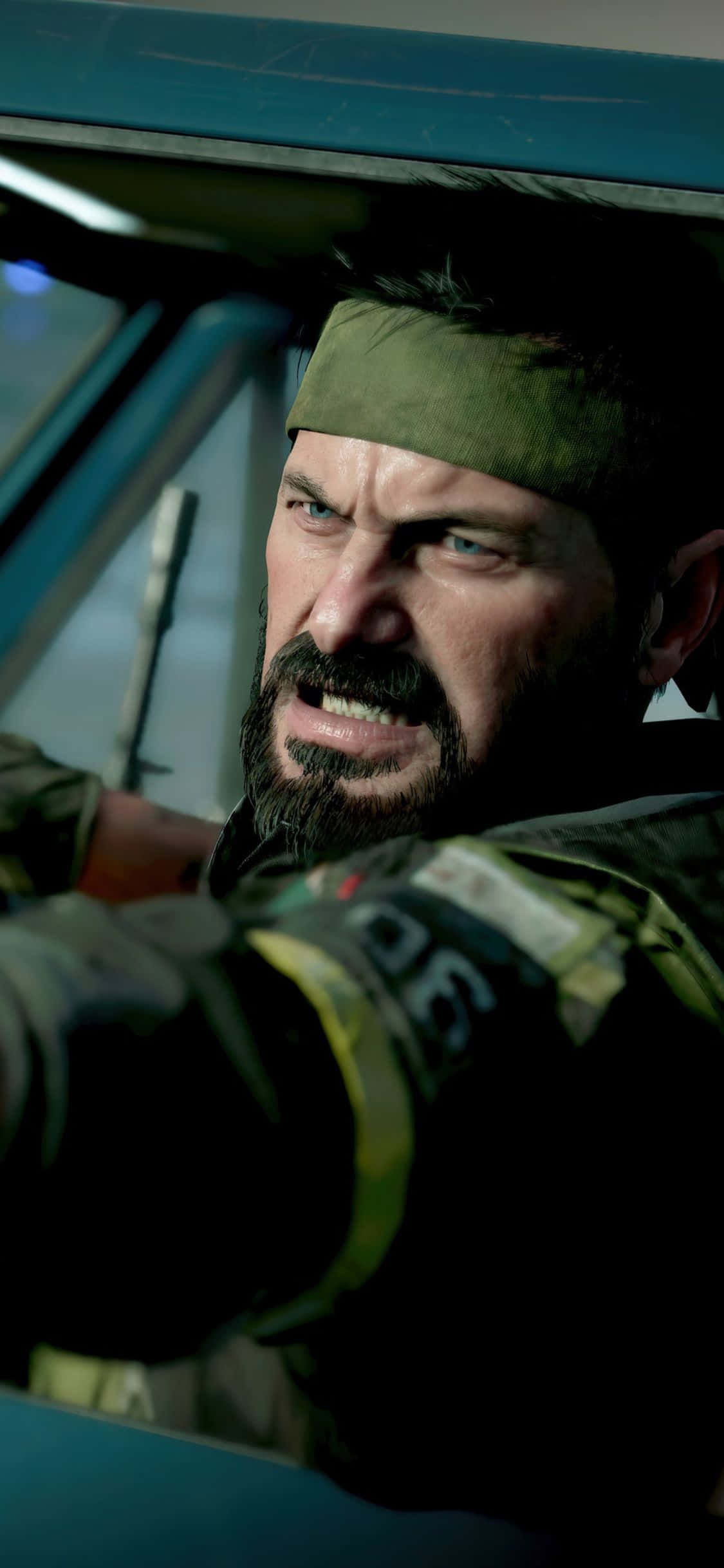 iPhone X Call Of Duty Black Ops Cold War Background Frank Woods Шпалери