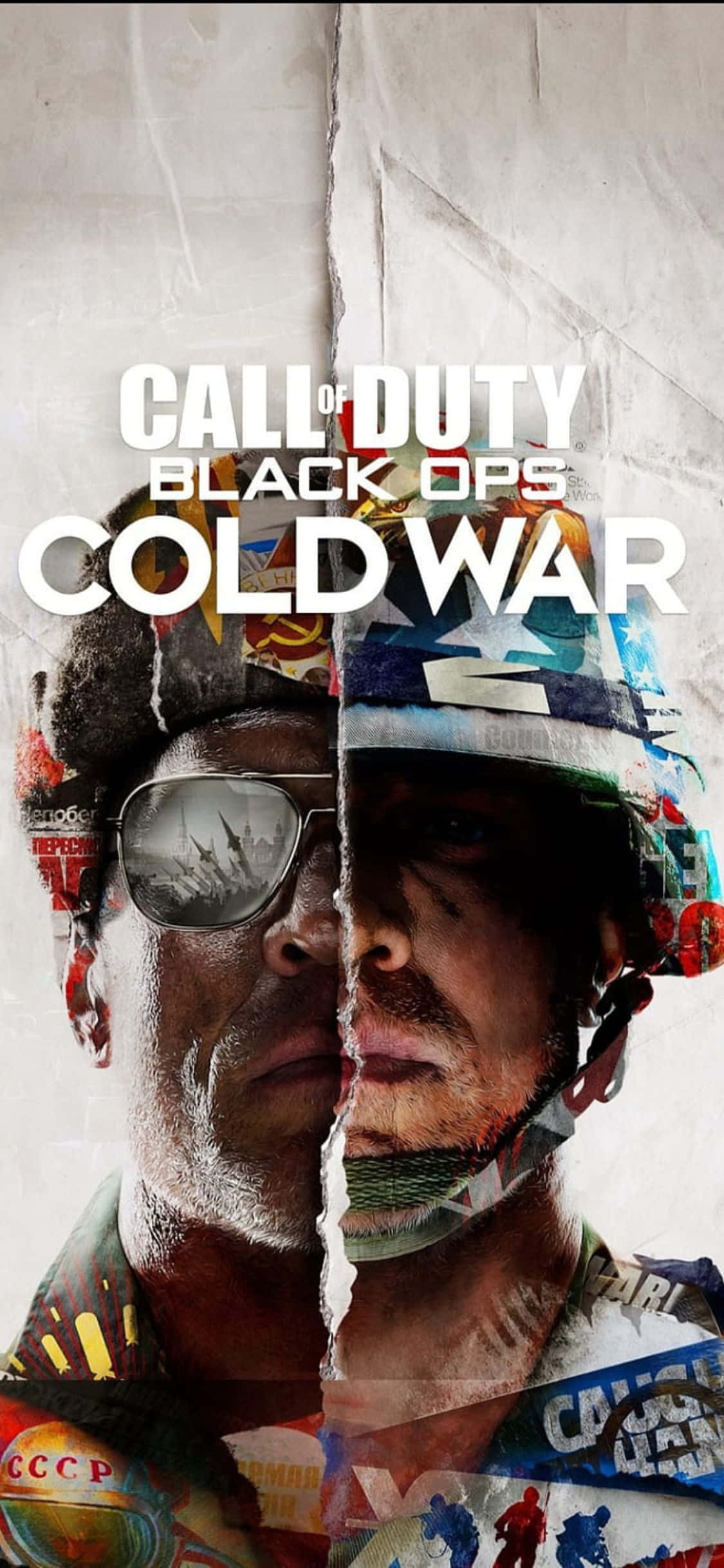 iPhone X Call Of Duty Black Ops Cold War Background Game Cover Шпалери