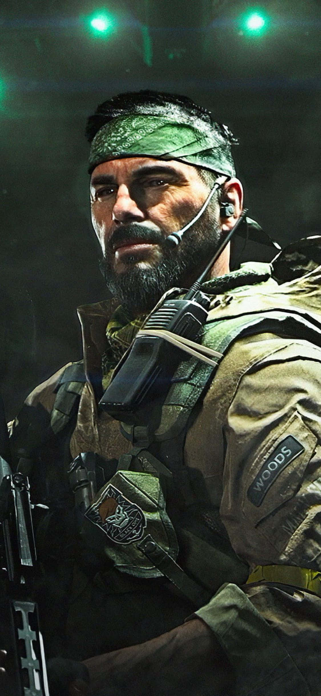 iPhone X Call Of Duty Black Ops Cold War Фон Фрэнк Вудс Шпалери