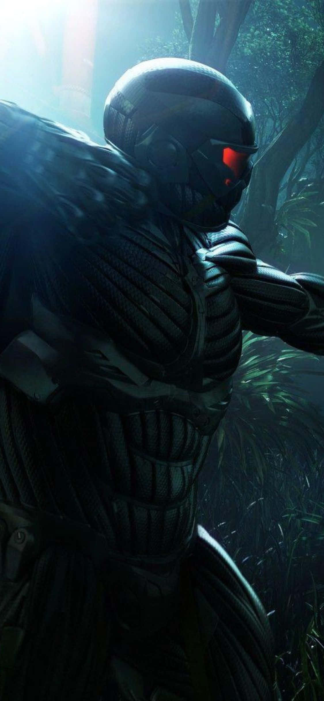 Стань непобедимым воином на iPhone X с Crysis 3 Шпалери
