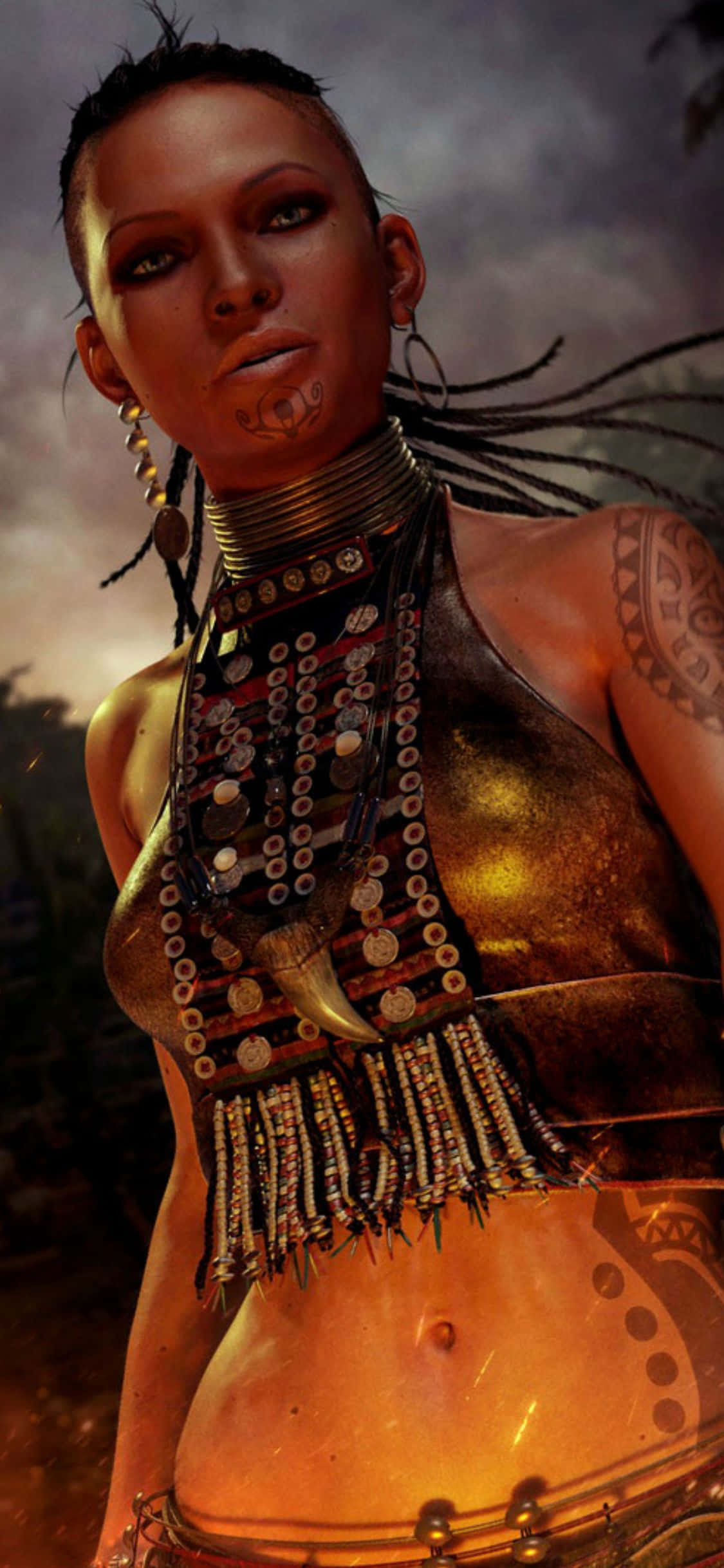 iPhone X Far Cry 3 Citra Montenegro Background Шпалери