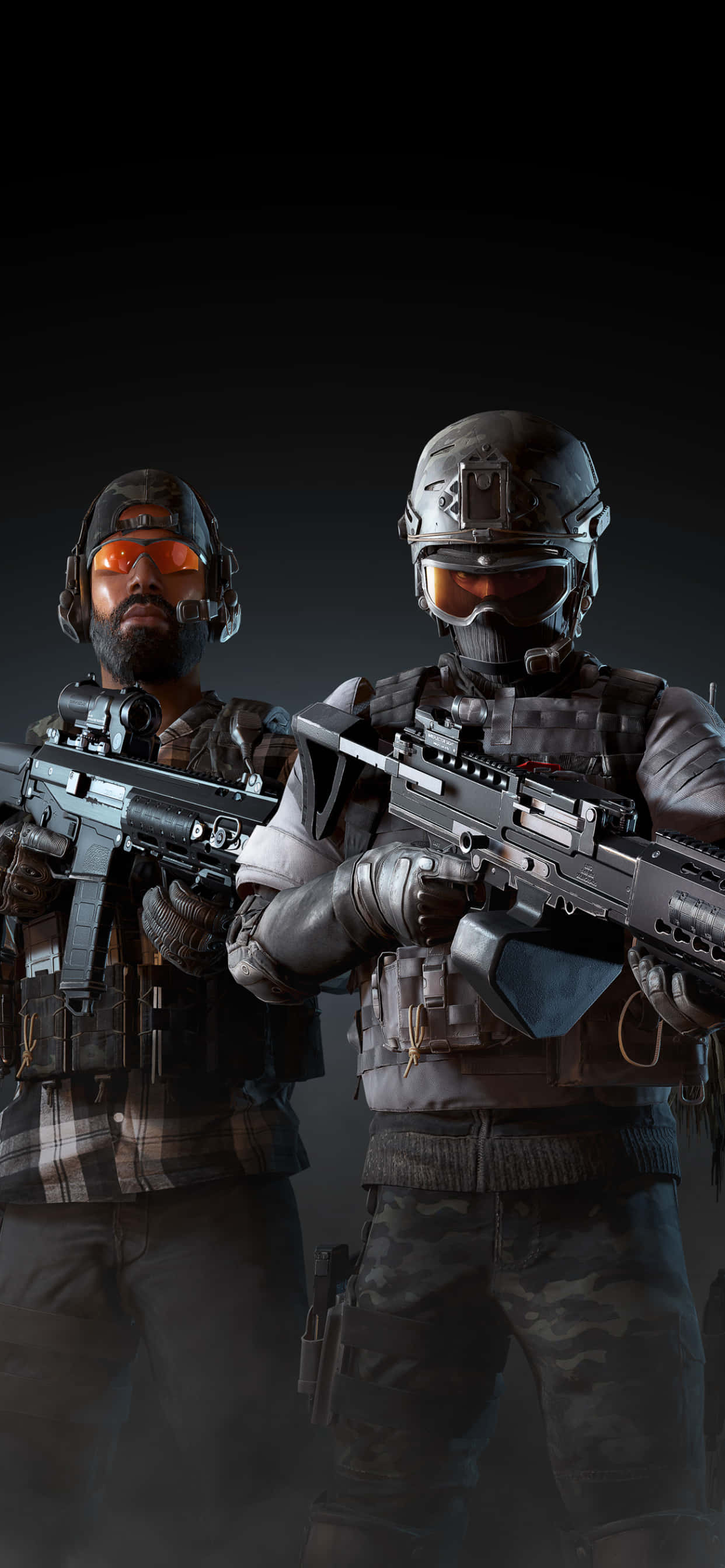 Полностью экипированные солдаты iPhone X Ghost Recon Wildlands фон Шпалери