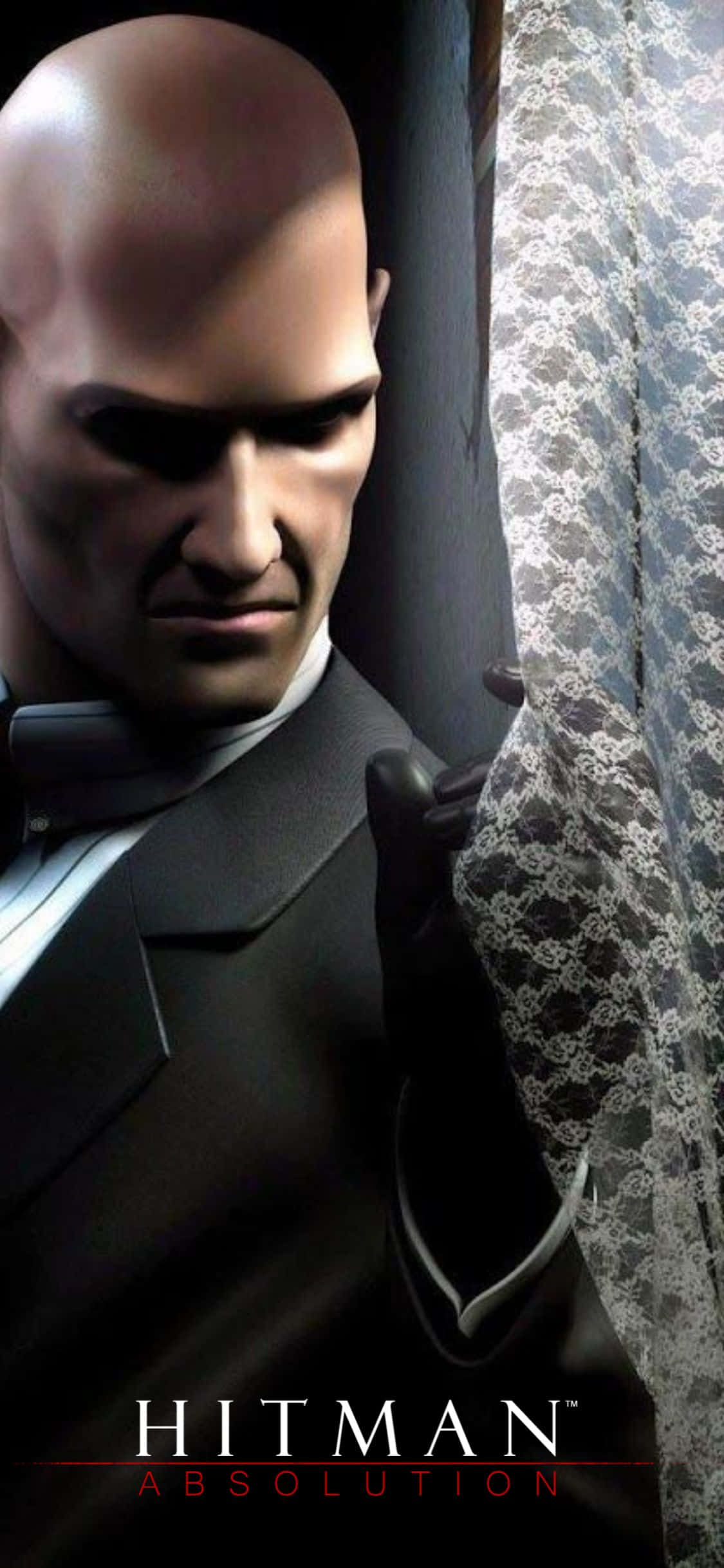 Убивайте цілей стильно с iPhone X Hitman Absolution Шпалери
