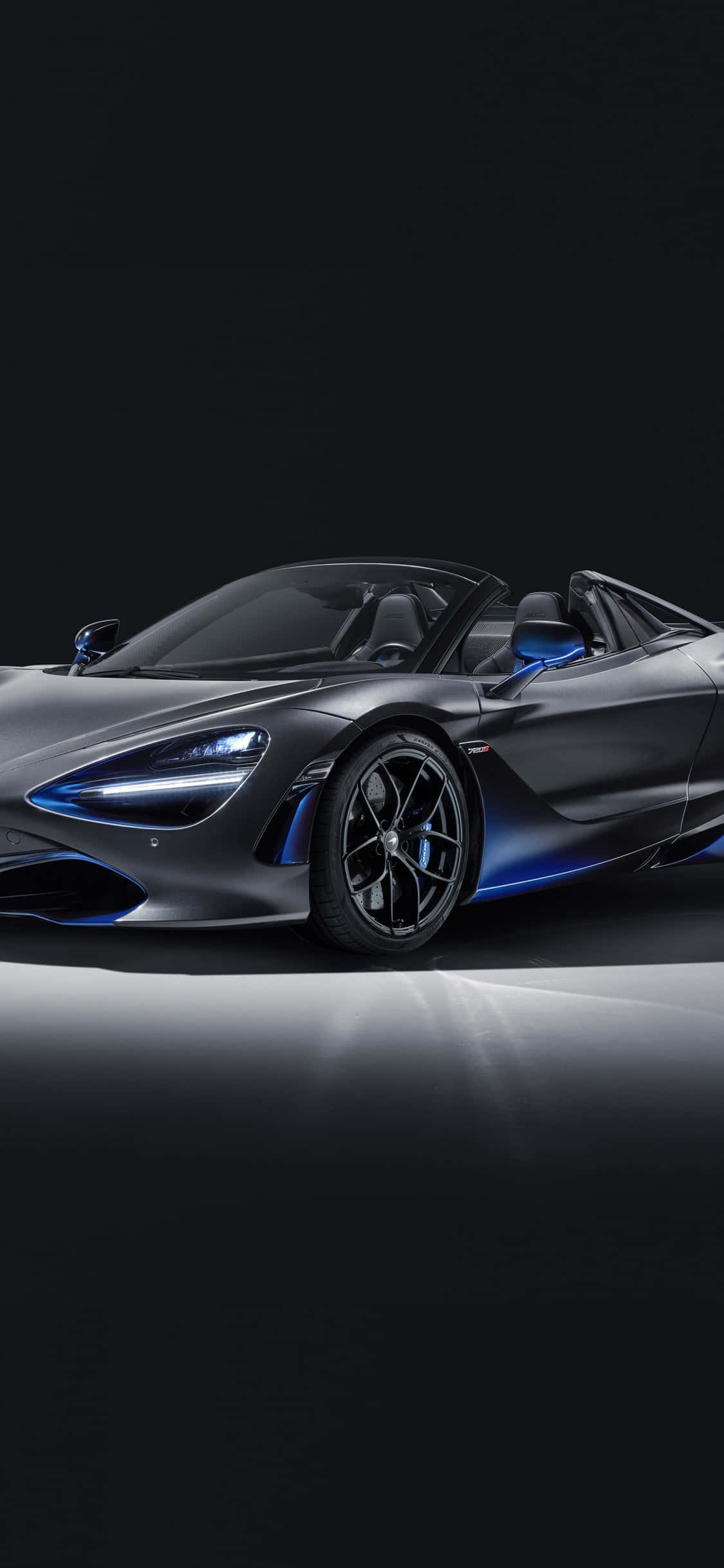 iPhone X McLaren 720S масштабная модель фон Шпалери