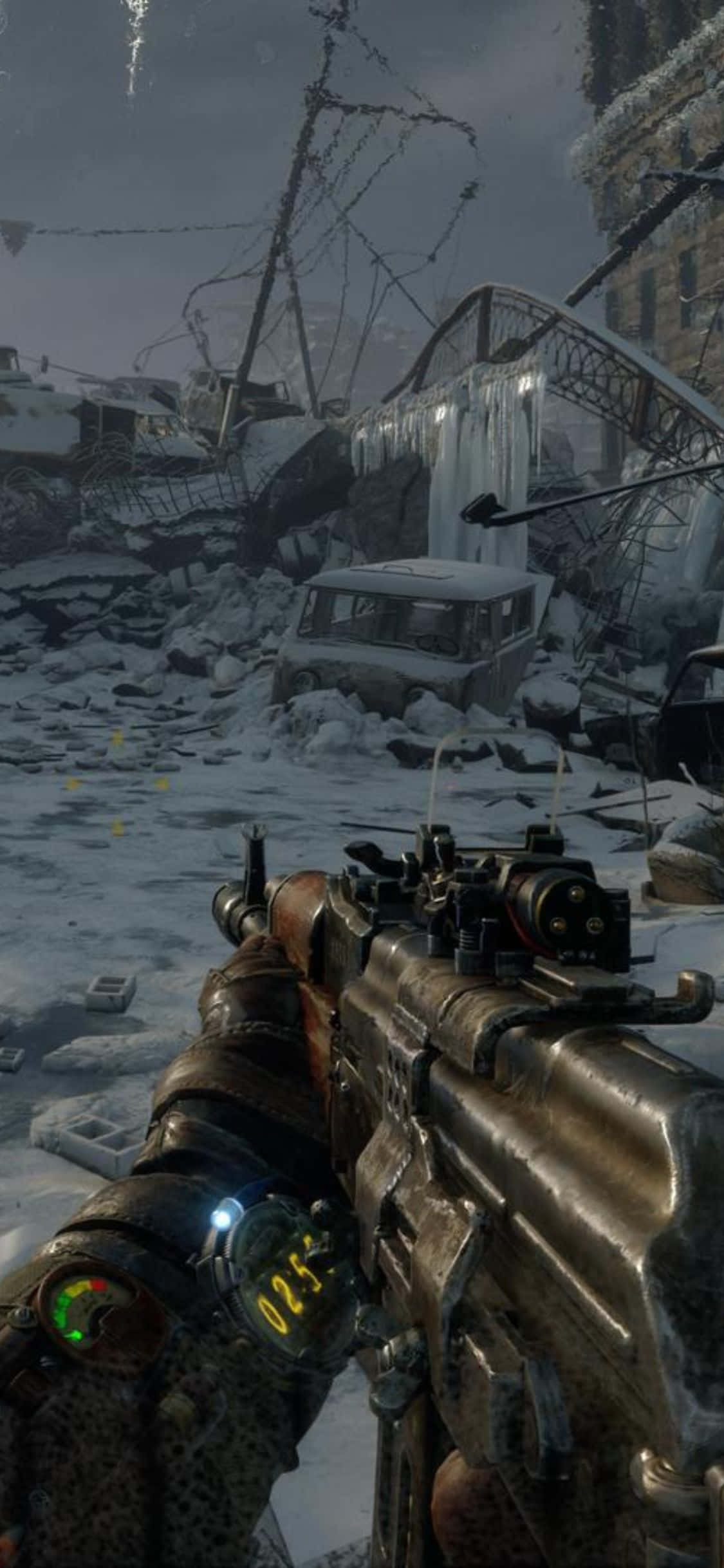 Подорож в глубины с iPhone X и Metro Exodus Шпалери