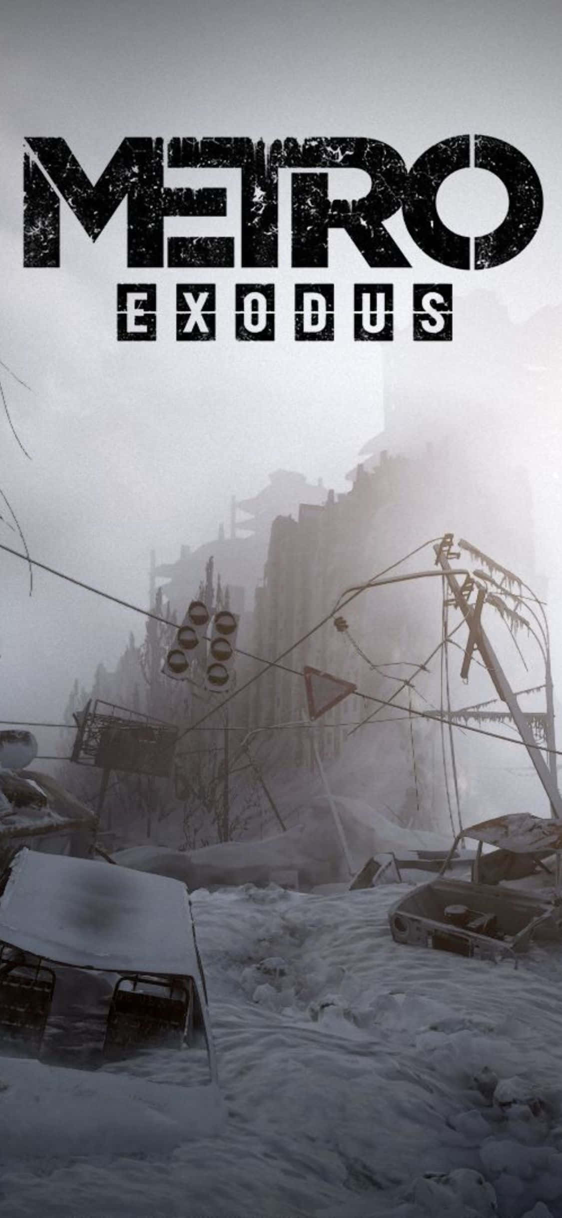 Готовьтесь дослідовать постапокалиптичний світ с вашим iPhone X и Metro Exodus Шпалери
