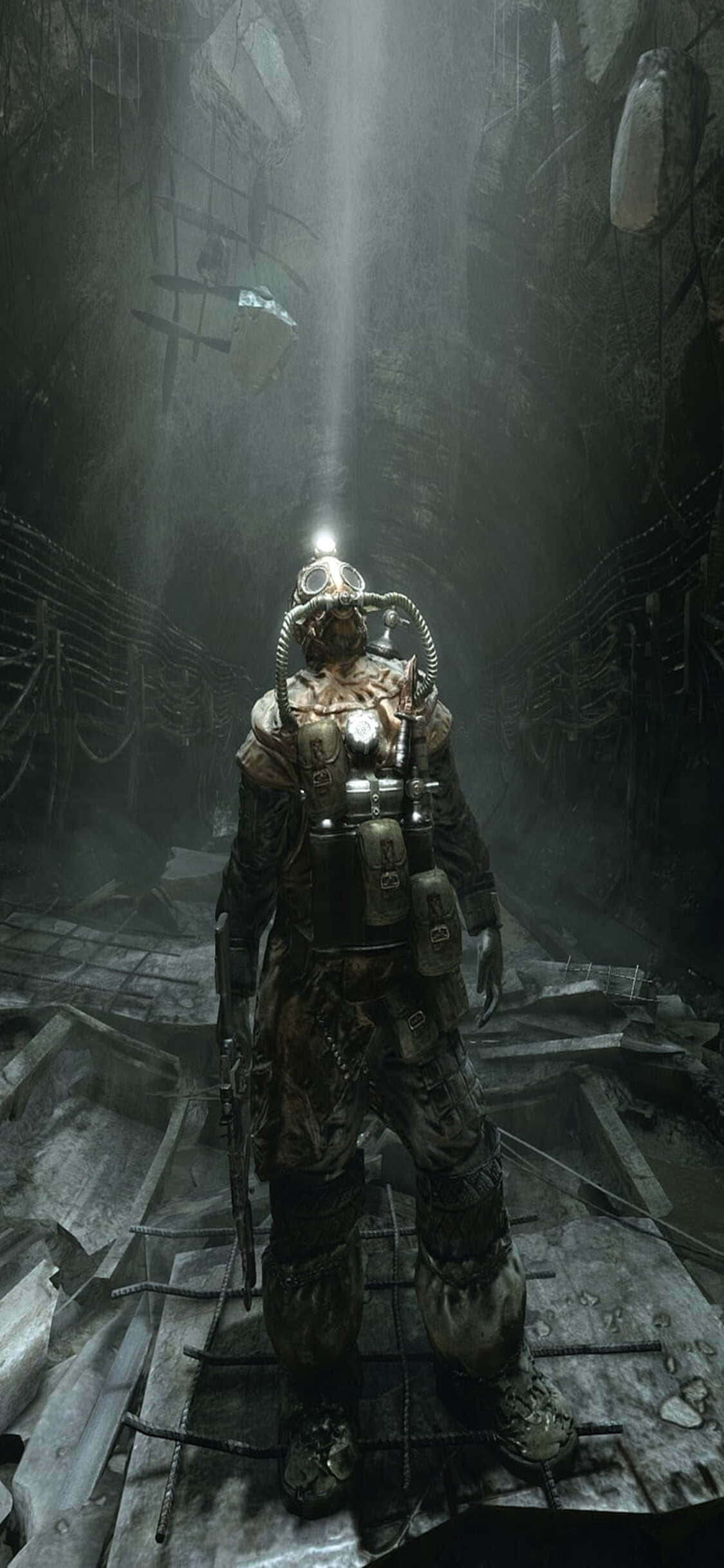 Павел Морозов iPhone X Metro Last Light фон Шпалери