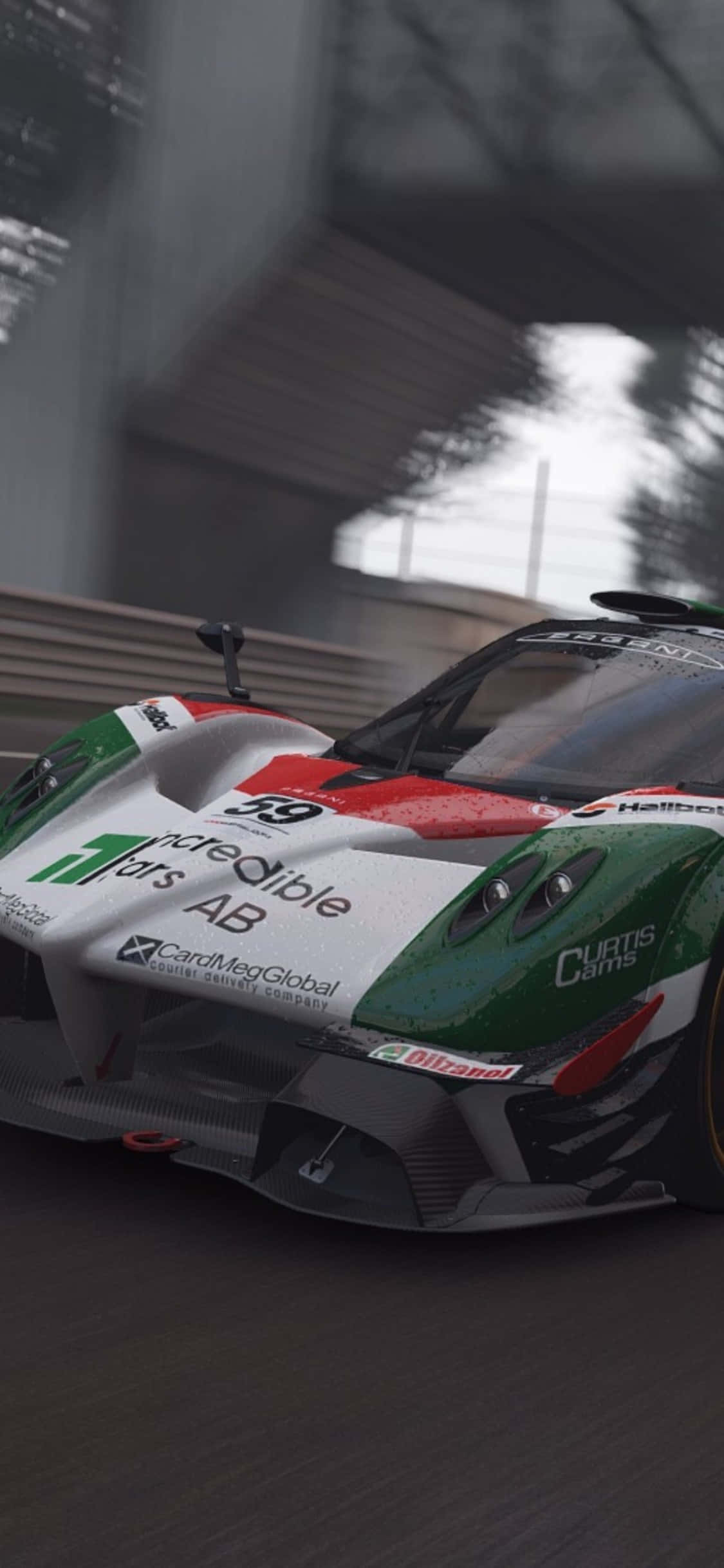 iPhone X Project Cars Фон Итальянский Гоночный Автомобиль Шпалери
