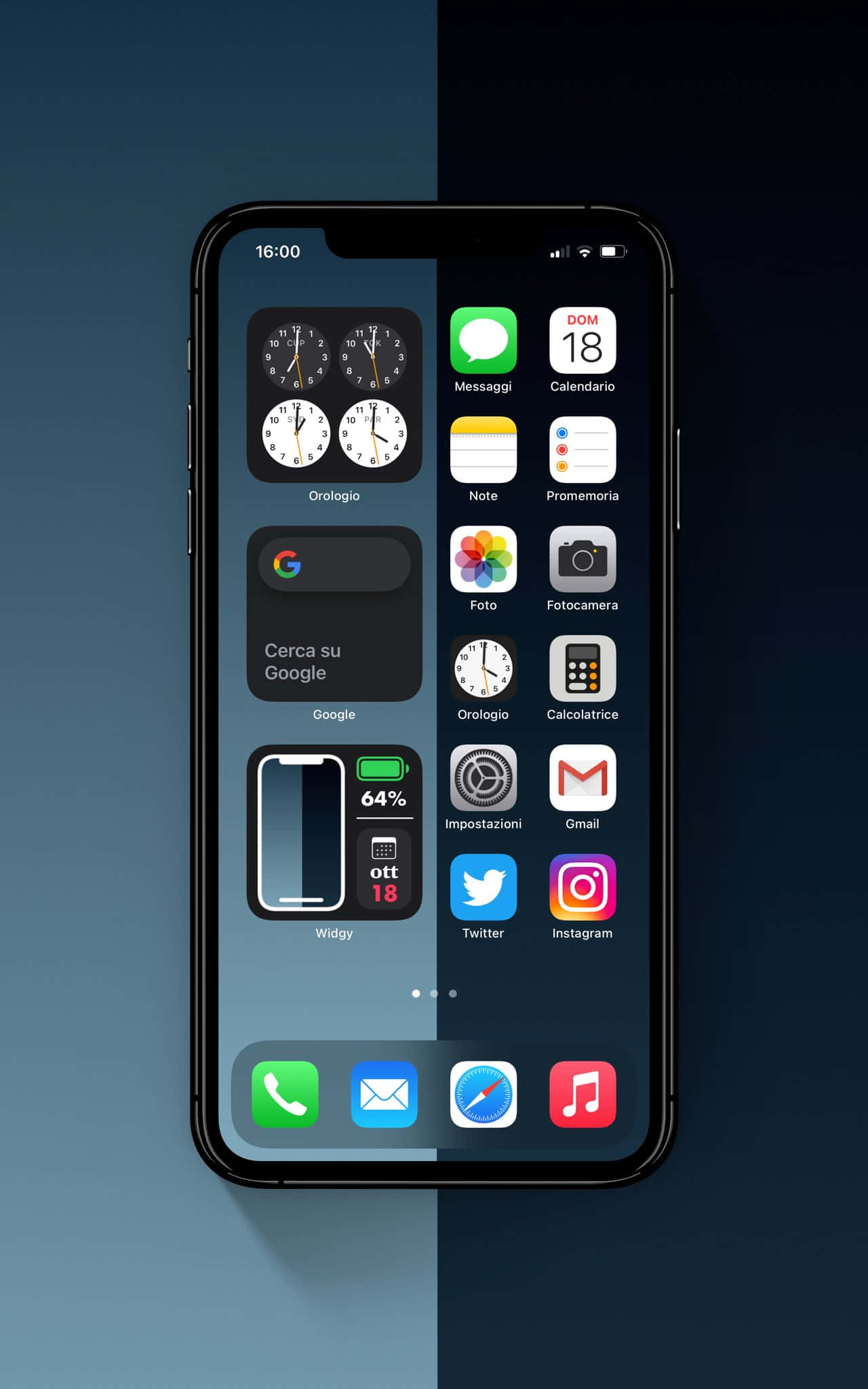 iPhone x psd макет Шпалери