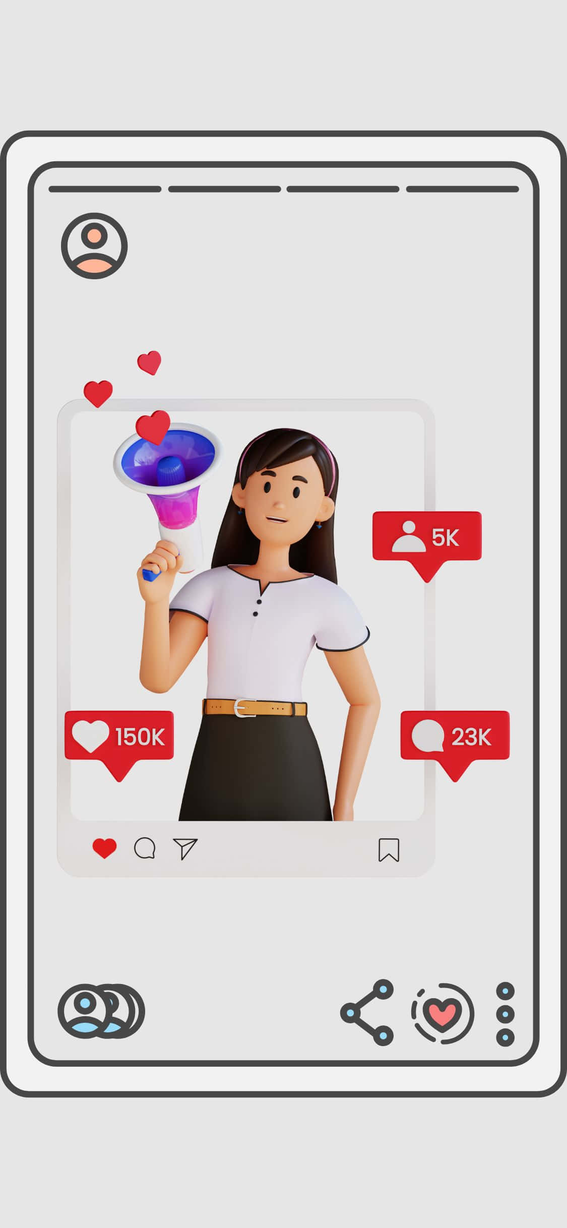 Будь впереди с новейшей технологией: iPhone X Social Шпалери