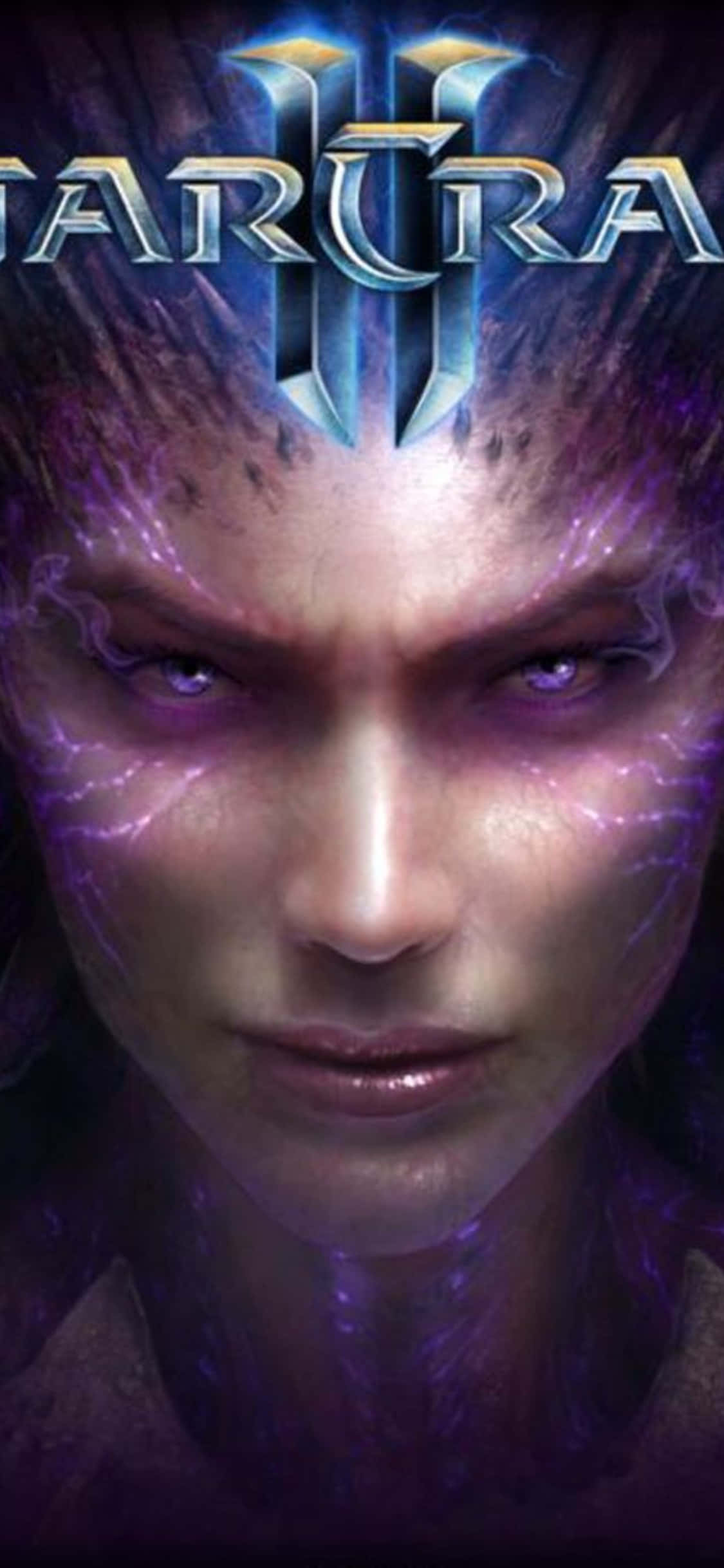 iPhone X Starcraft II фон Сердце Роя Шпалери