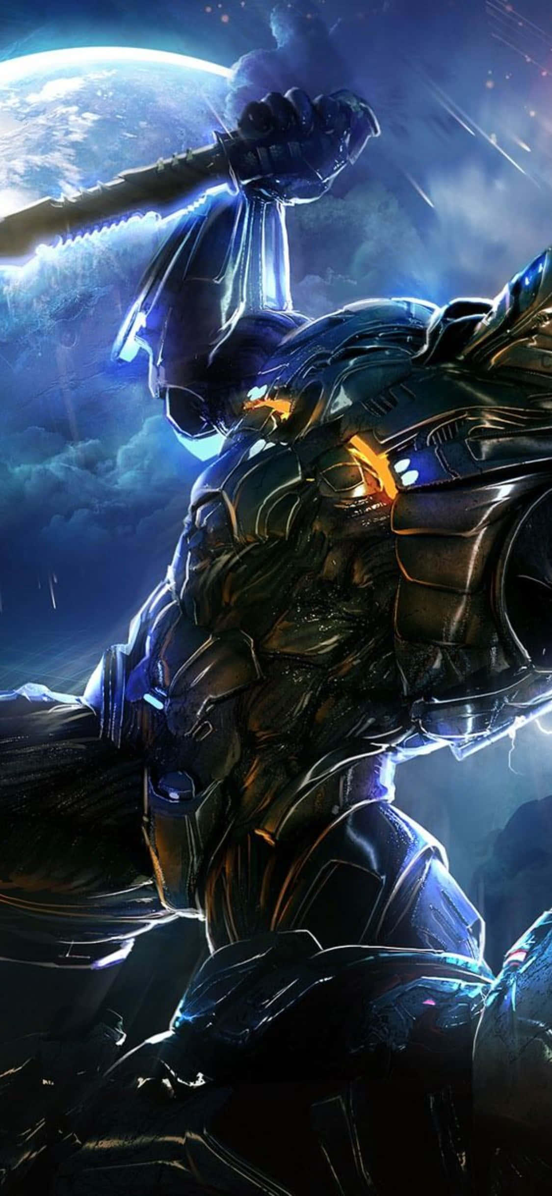 iPhone X StarCraft II фон Меха Шпалери