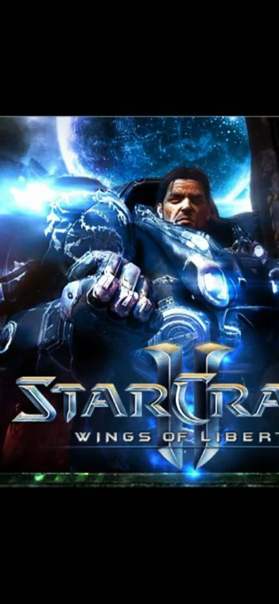 iPhone X Starcraft II фон Джим Рейнор Шпалери