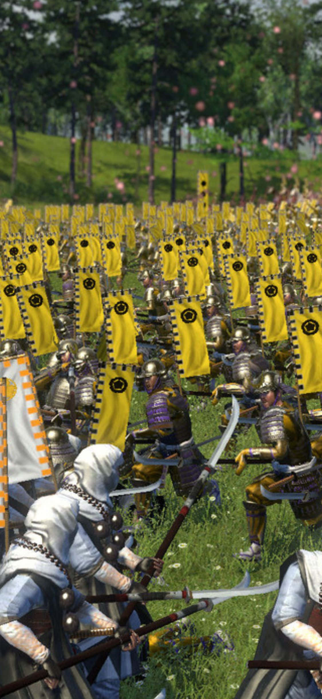 Фон Total War Shogun 2 для iPhone X Шпалери
