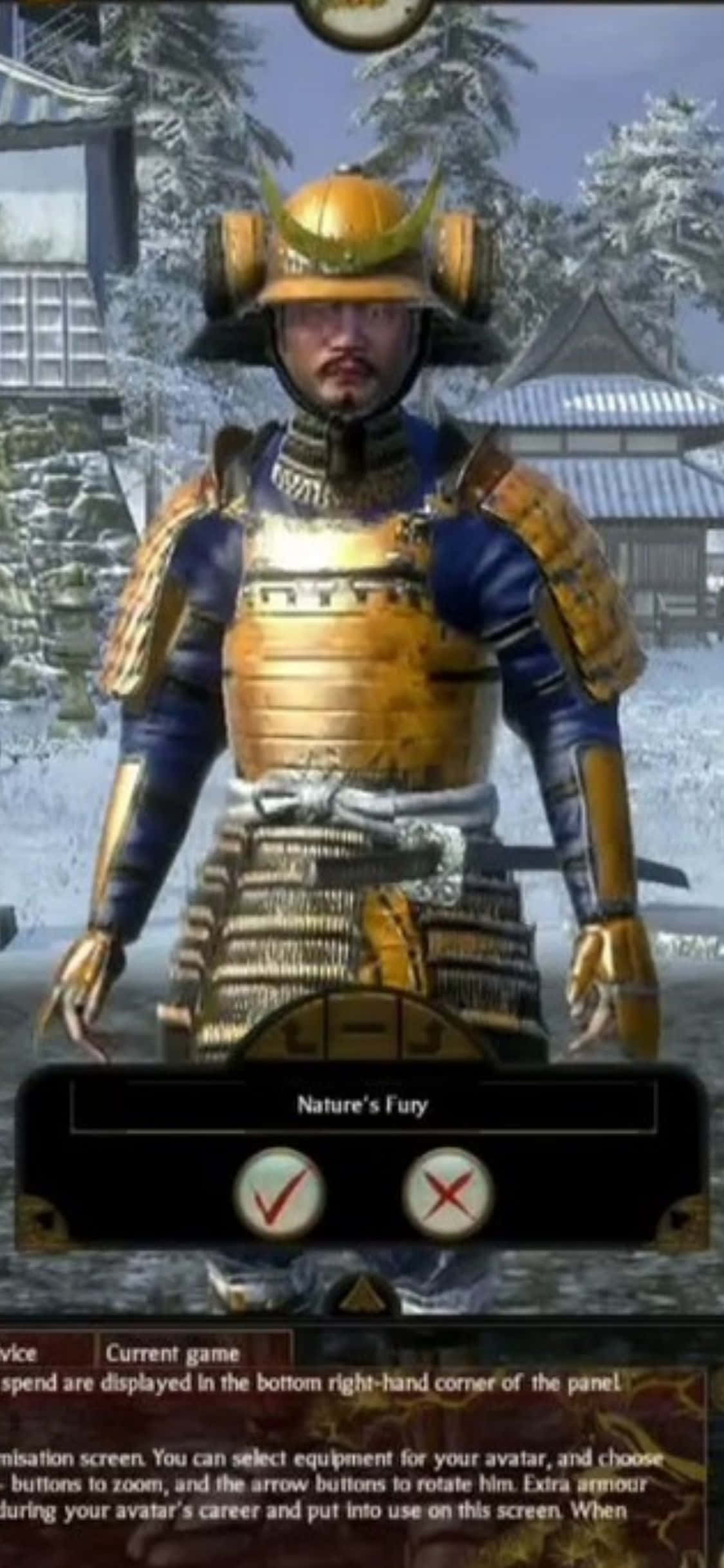 Фон iPhone X Total War Shogun 2 Шпалери