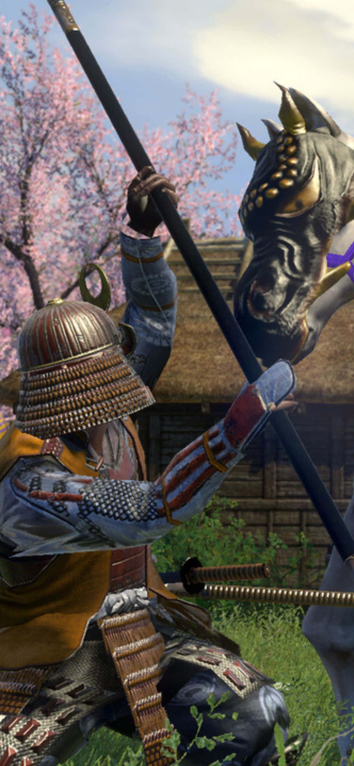 iPhone X Total War Shogun 2 фон Шпалери