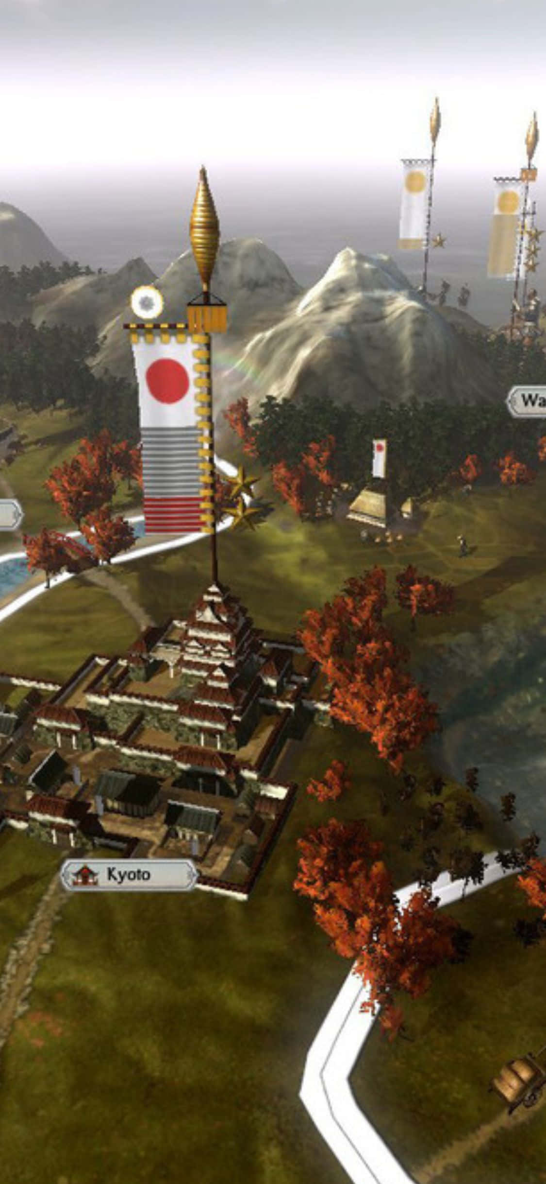 Фон для iPhone X Total War Shogun 2 Шпалери