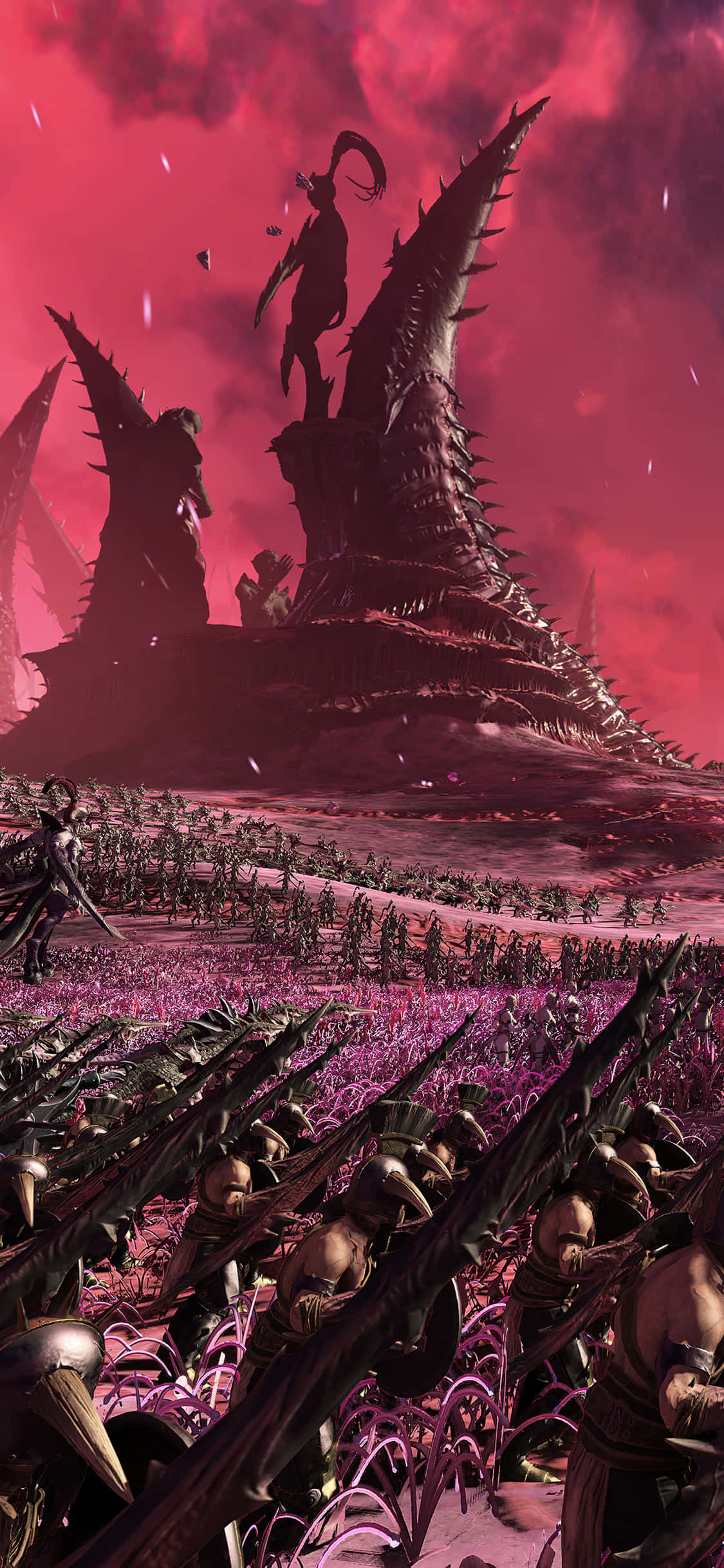 Готовьтесь к эпическим битвам с iPhone X Total War: Warhammer Шпалери