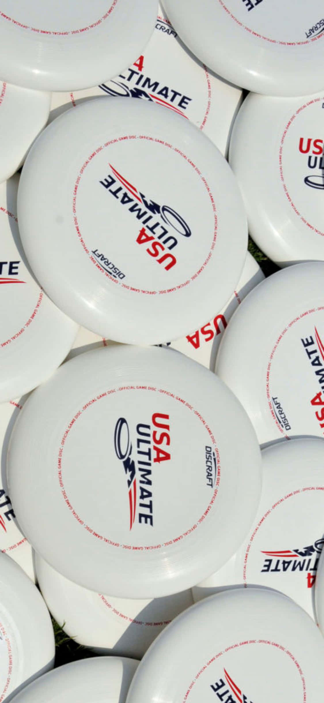 iPhone X Ultimate Frisbee фон USA Ultimate Шпалери
