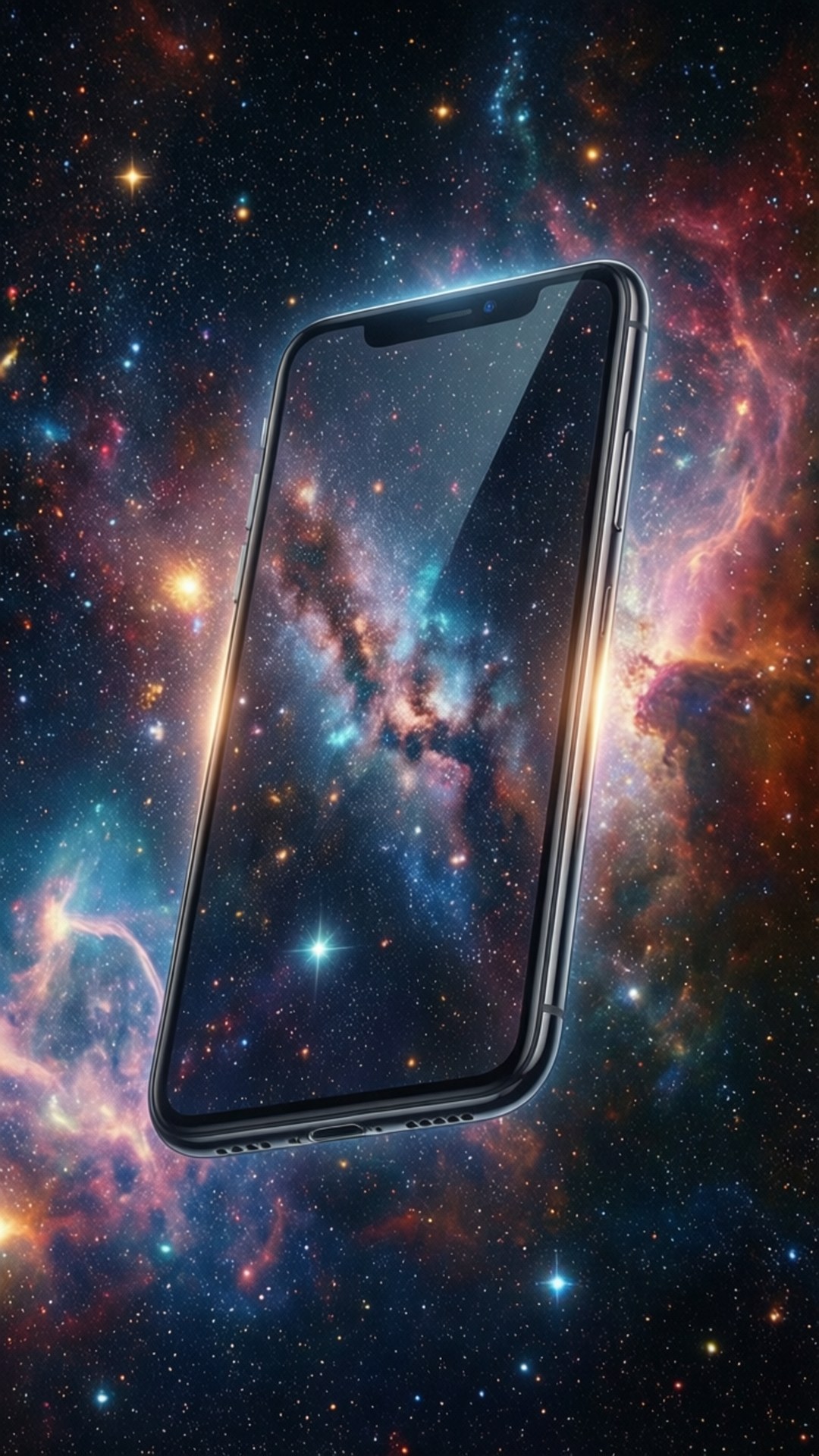 Космічний iPhone XR Шпалери