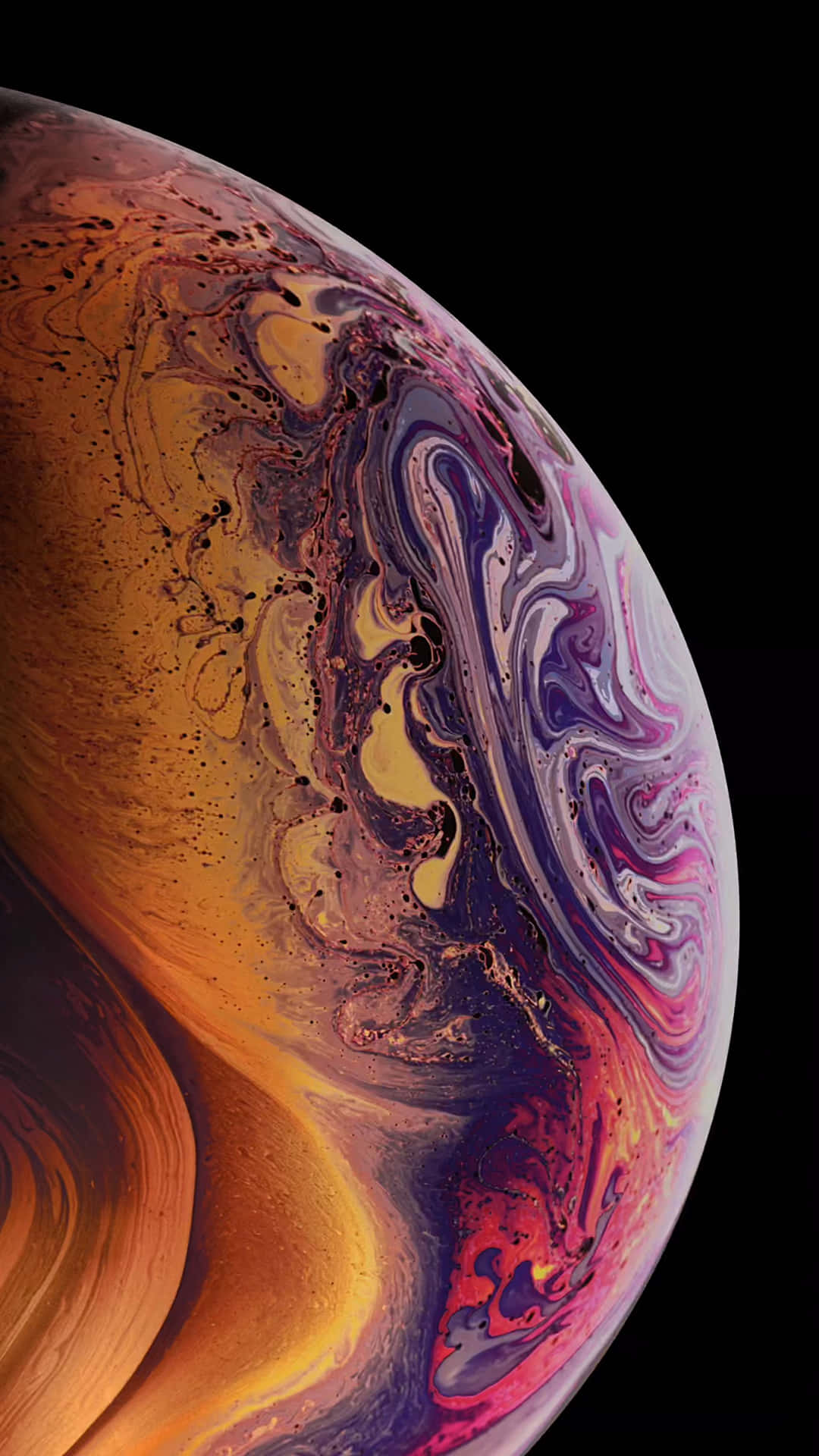 Краса космосу, знята на iPhone XR Шпалери