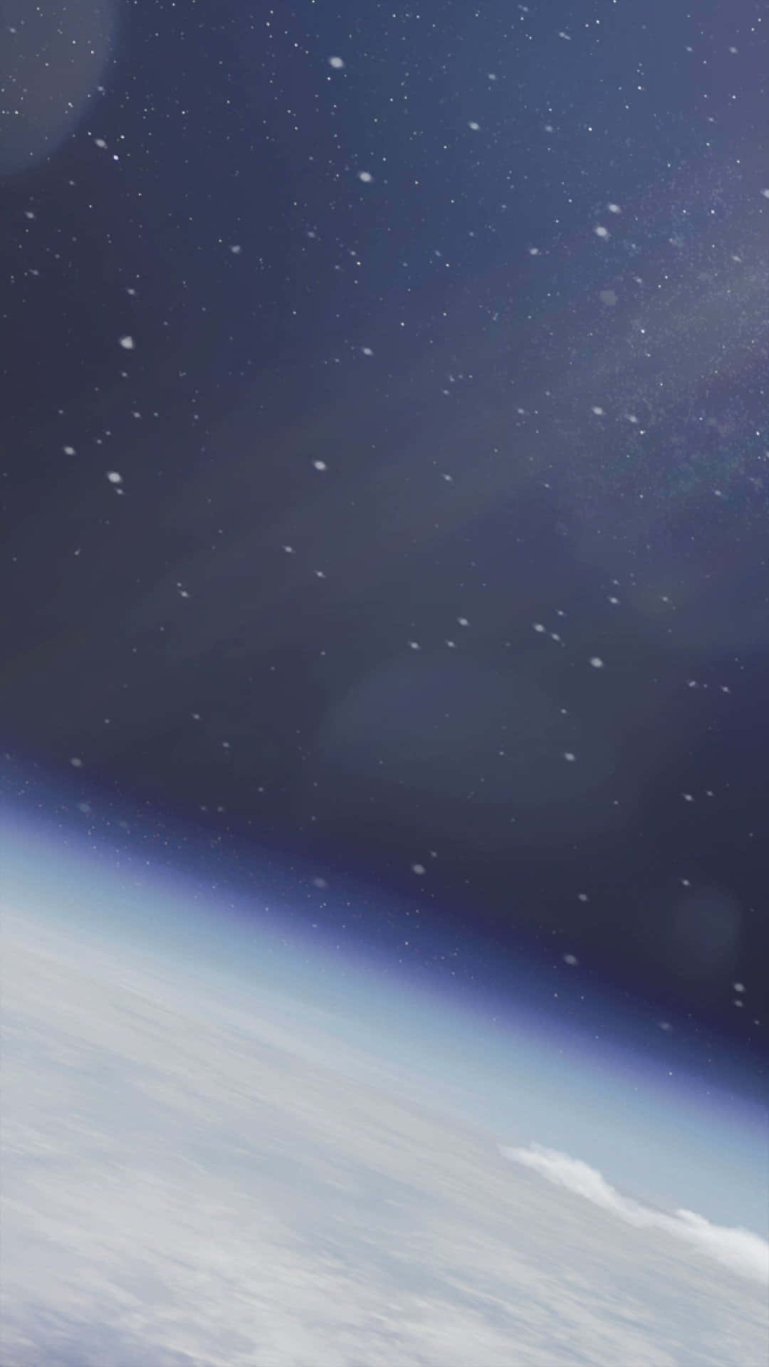 Красиві зорі ночі, відображені потужним суцільноскляним дизайном iPhone Xr Space. Шпалери