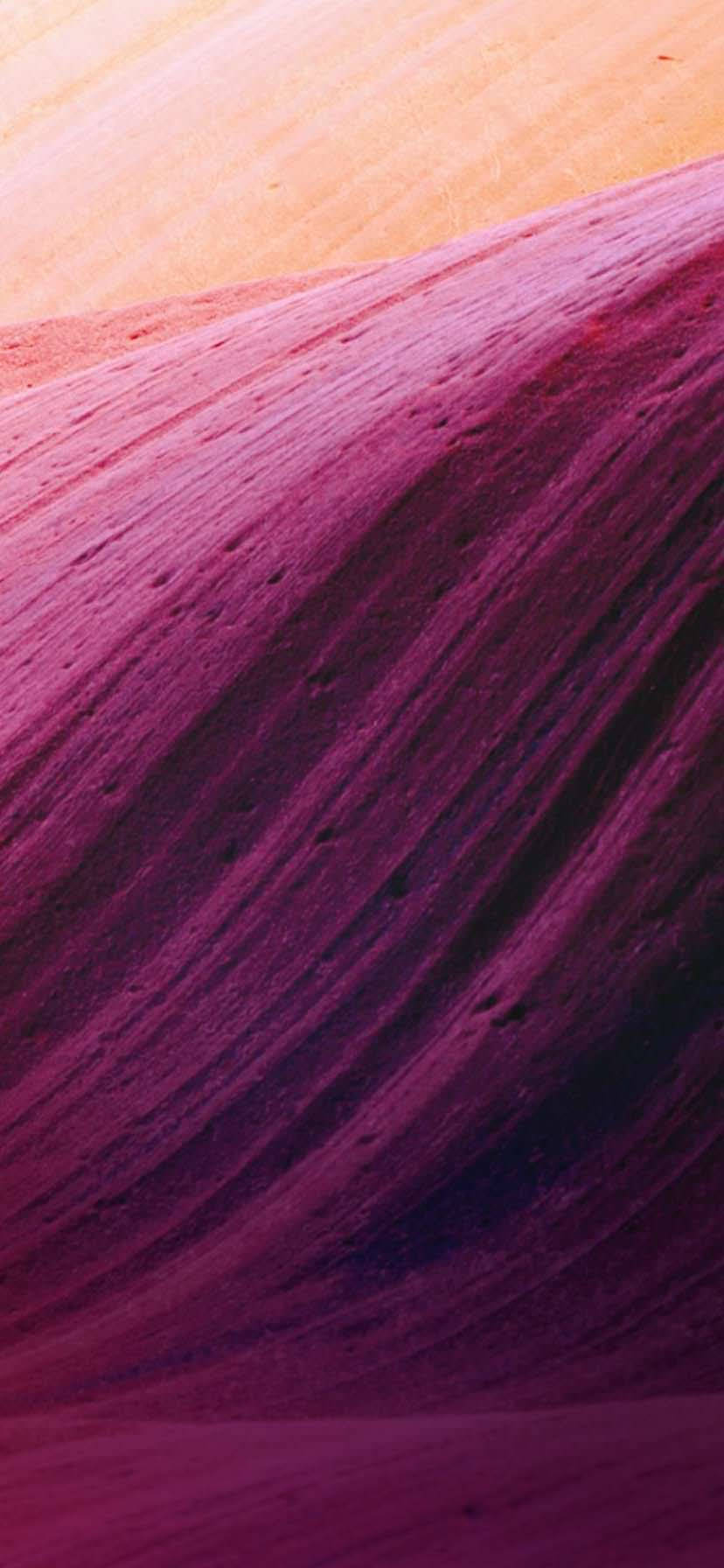 iPhone XR бежевые фиолетовые кривые Шпалери