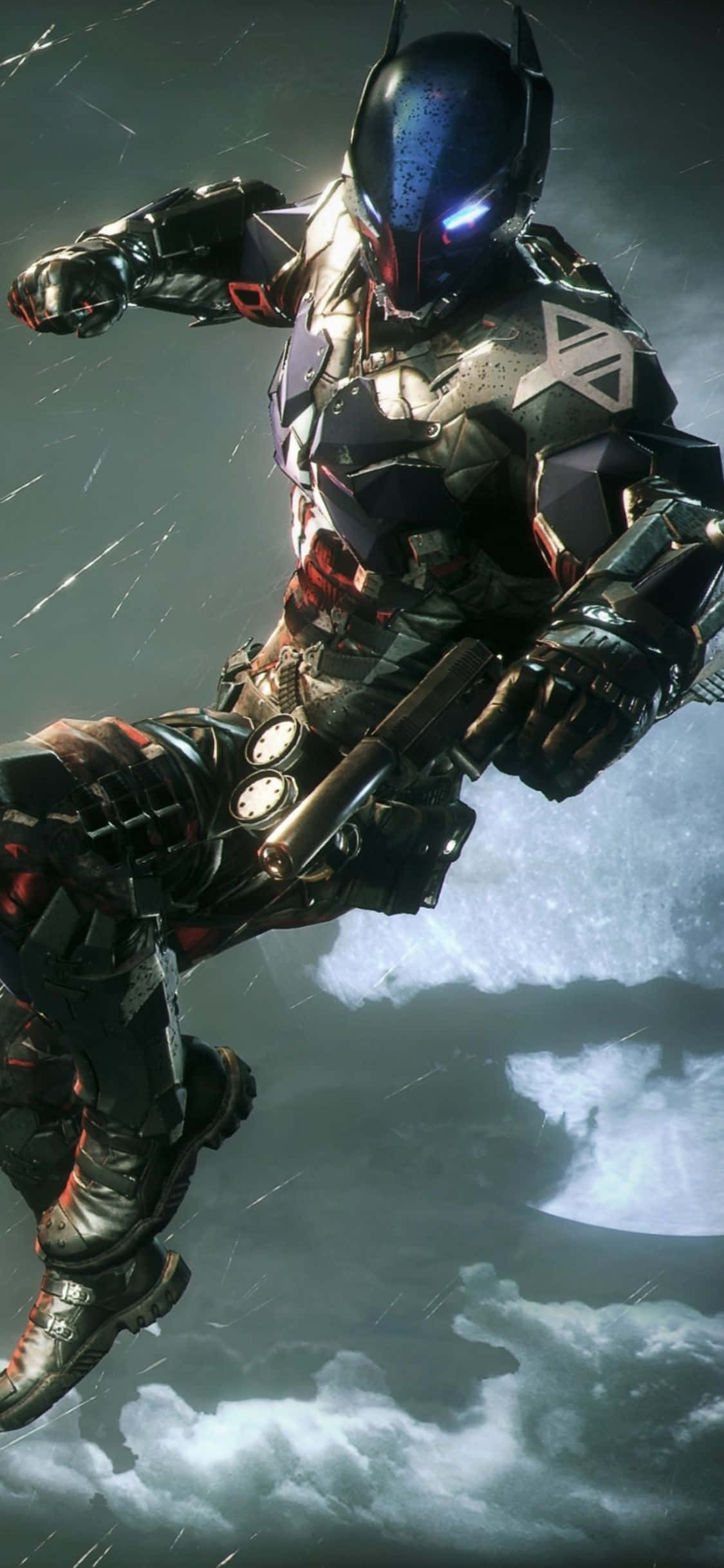 Ігровий фон для iPhone Xs — Arkham Knight Шпалери
