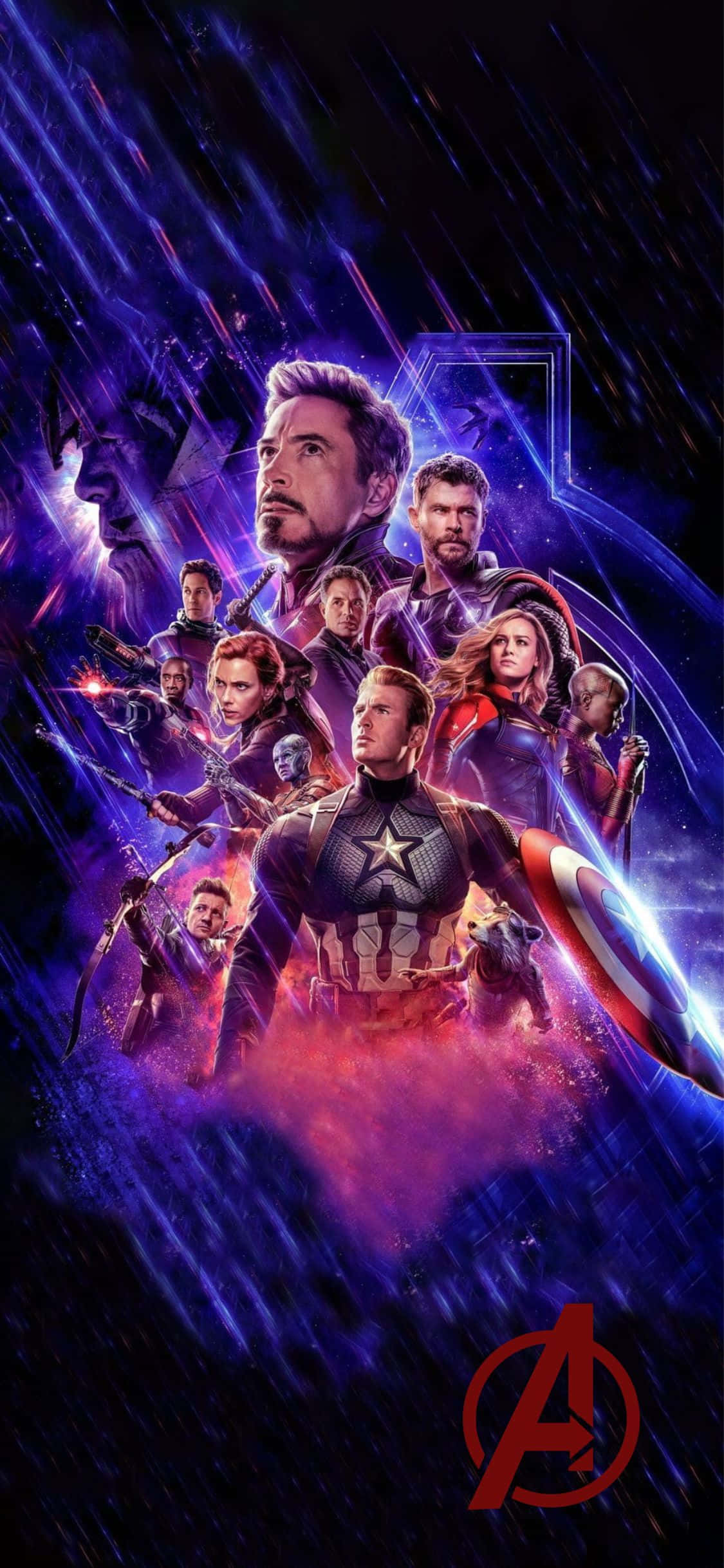 Фон iPhone XS Avengers: Фанатское искусство Шпалери