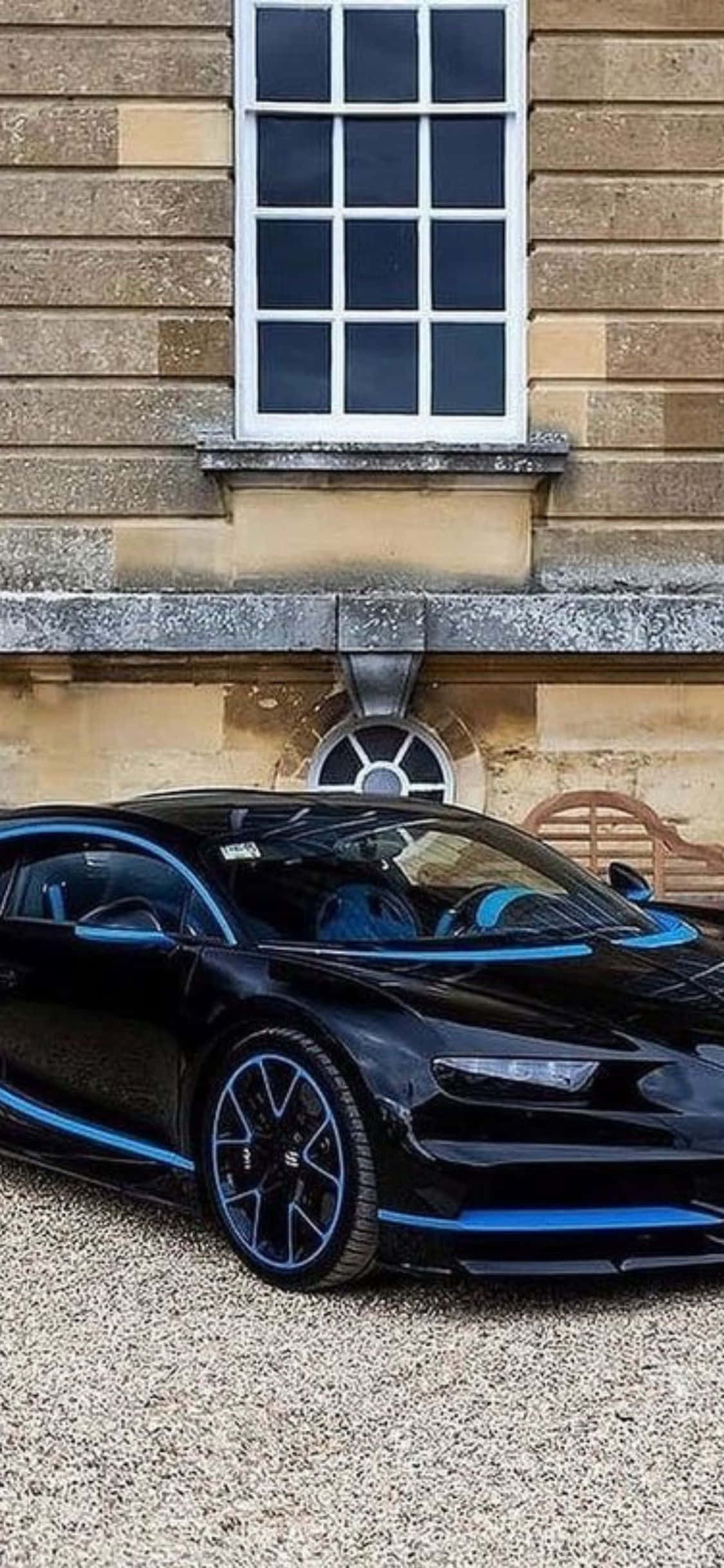 Ощутите вкус роскоши с iPhone Xs Bugatti Шпалери