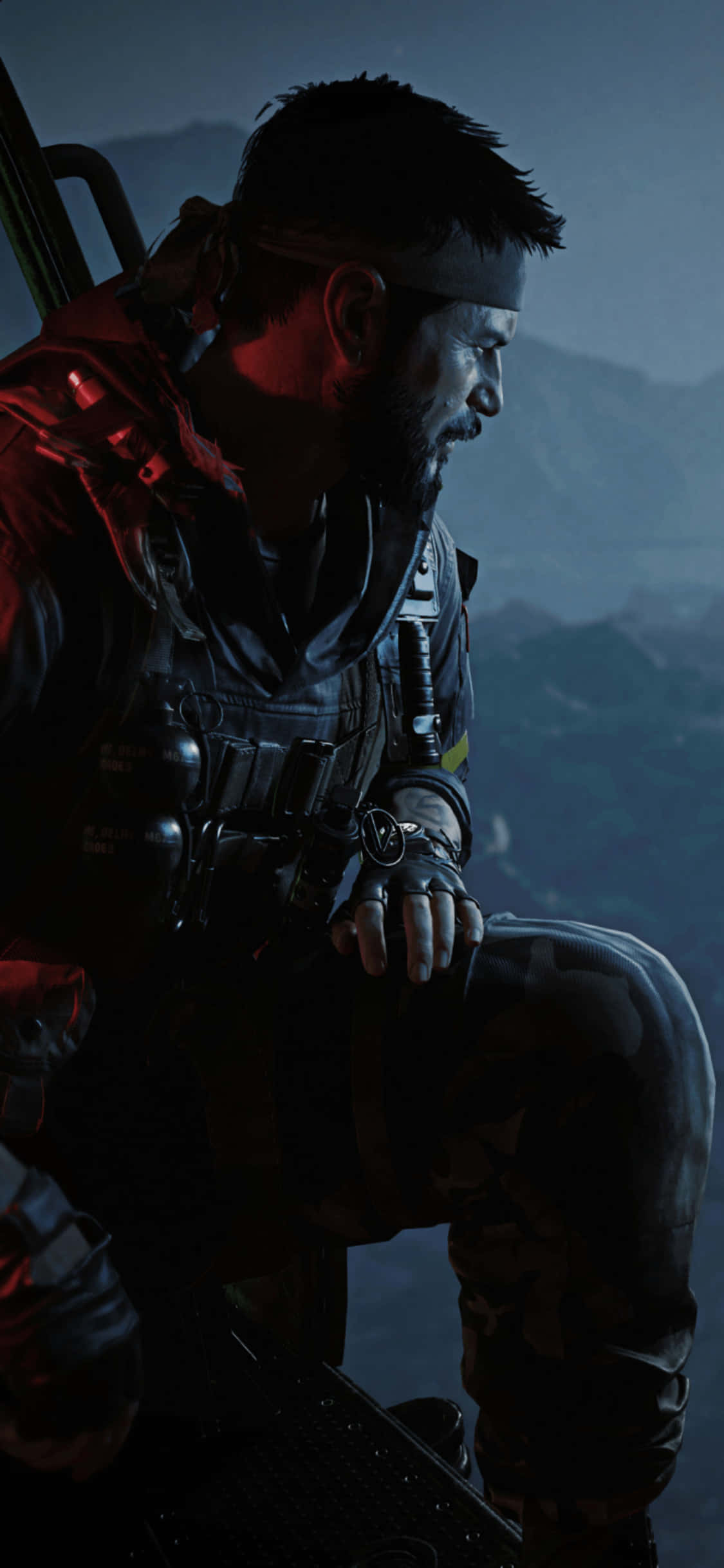 iPhone Xs Call Of Duty Black Ops Cold War Woods Chopper Background Шпалери