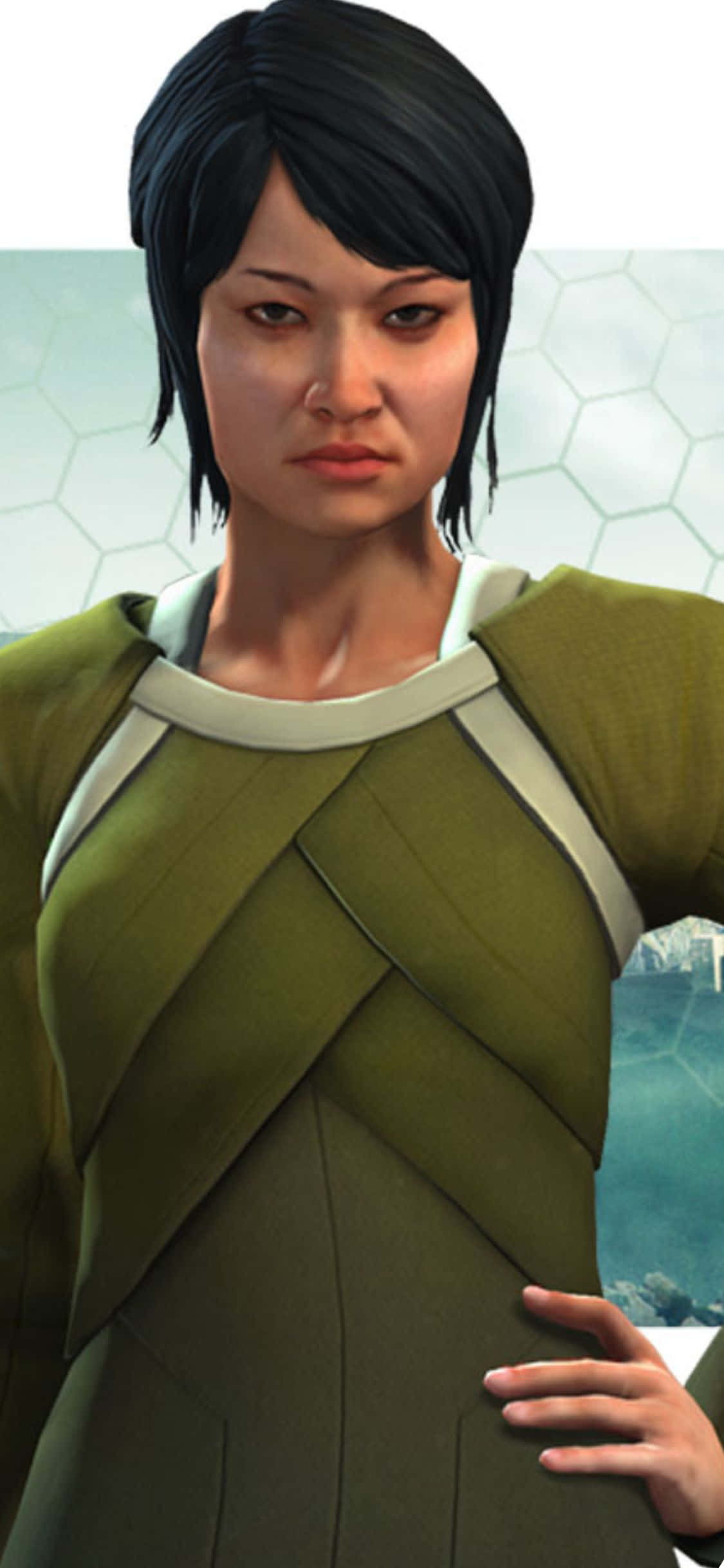 iPhone XS Civilization Beyond Earth Brave Leader Daoming Sochua Background Шпалери