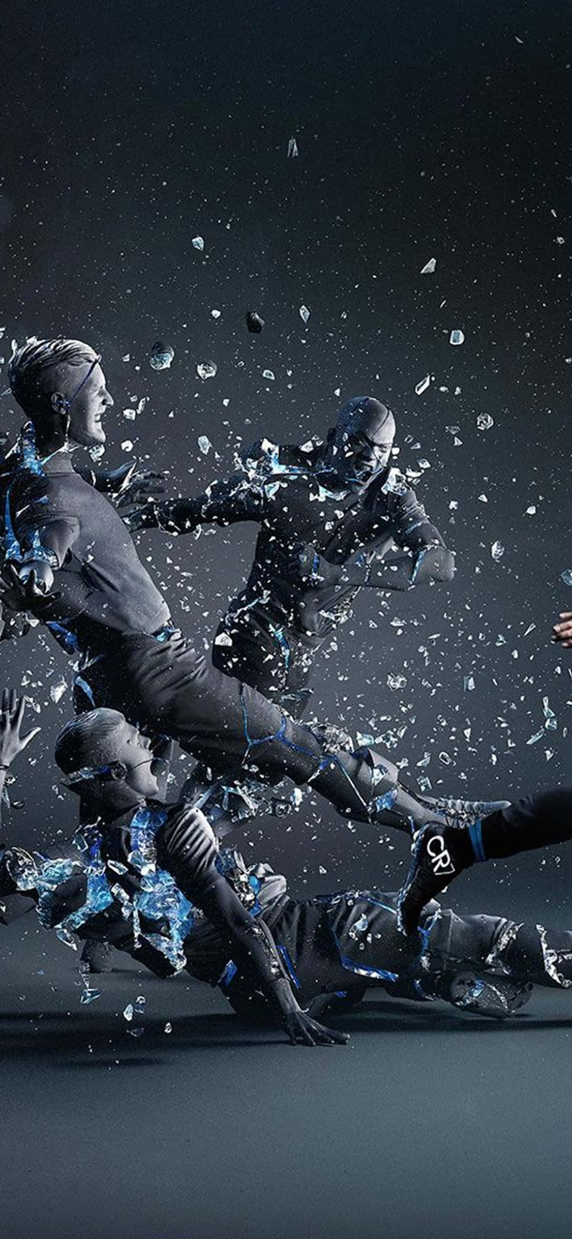 iPhone Xs Desktop Pc фон статуй спортсменов Шпалери