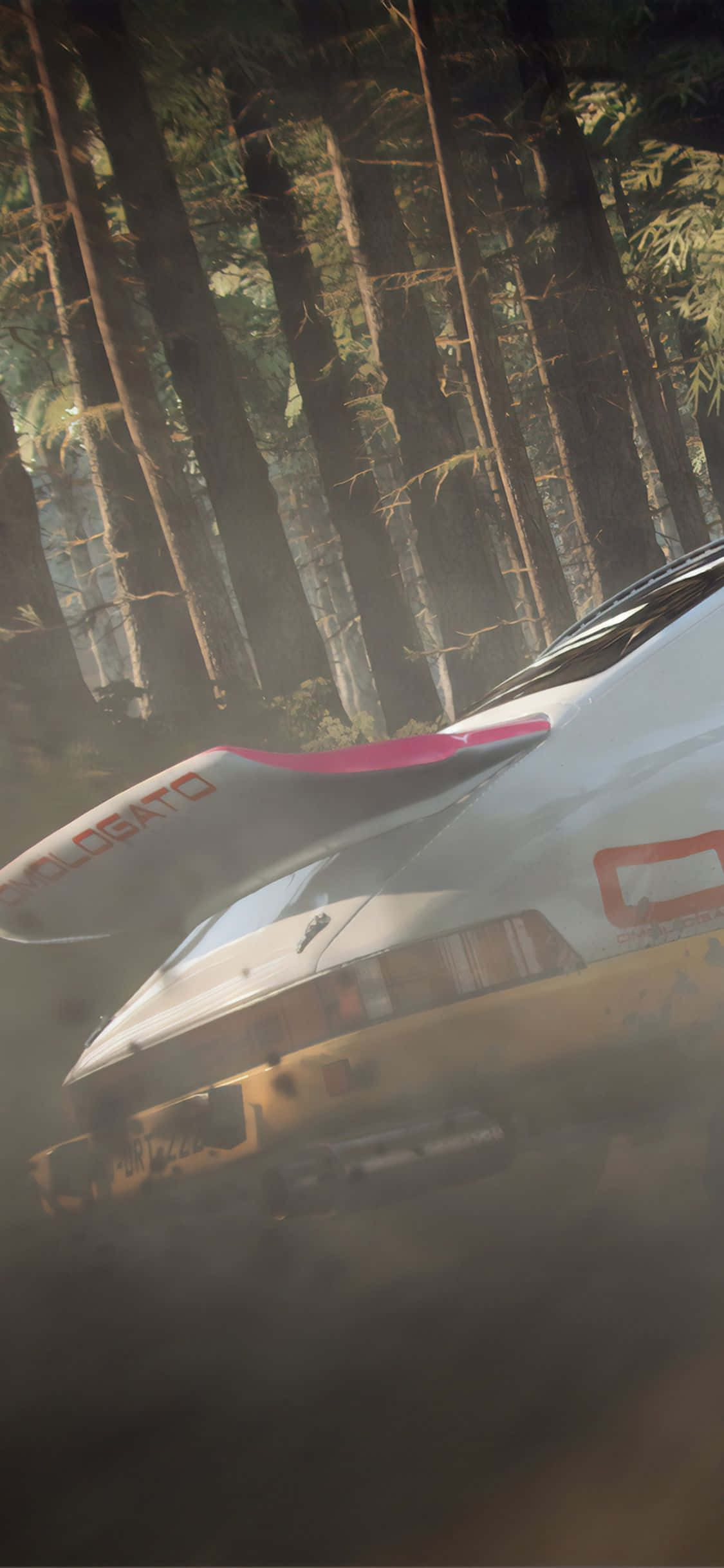 Продемонстрируйте свій iPhone Xs стильно с обоями Dirt Rally Шпалери