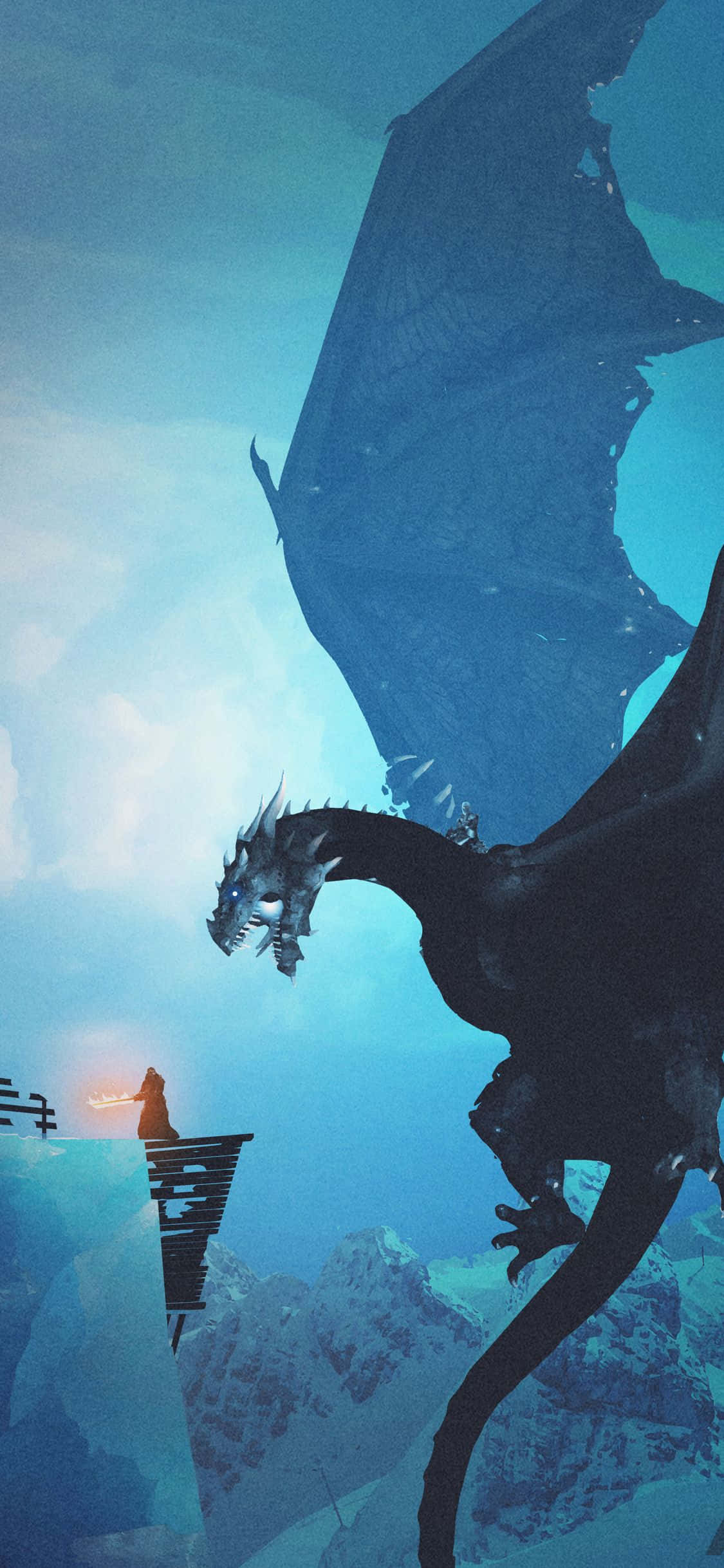 Вирушайте в епічні приключения на iPhone Xs с Dragon Age Inquisition. Шпалери