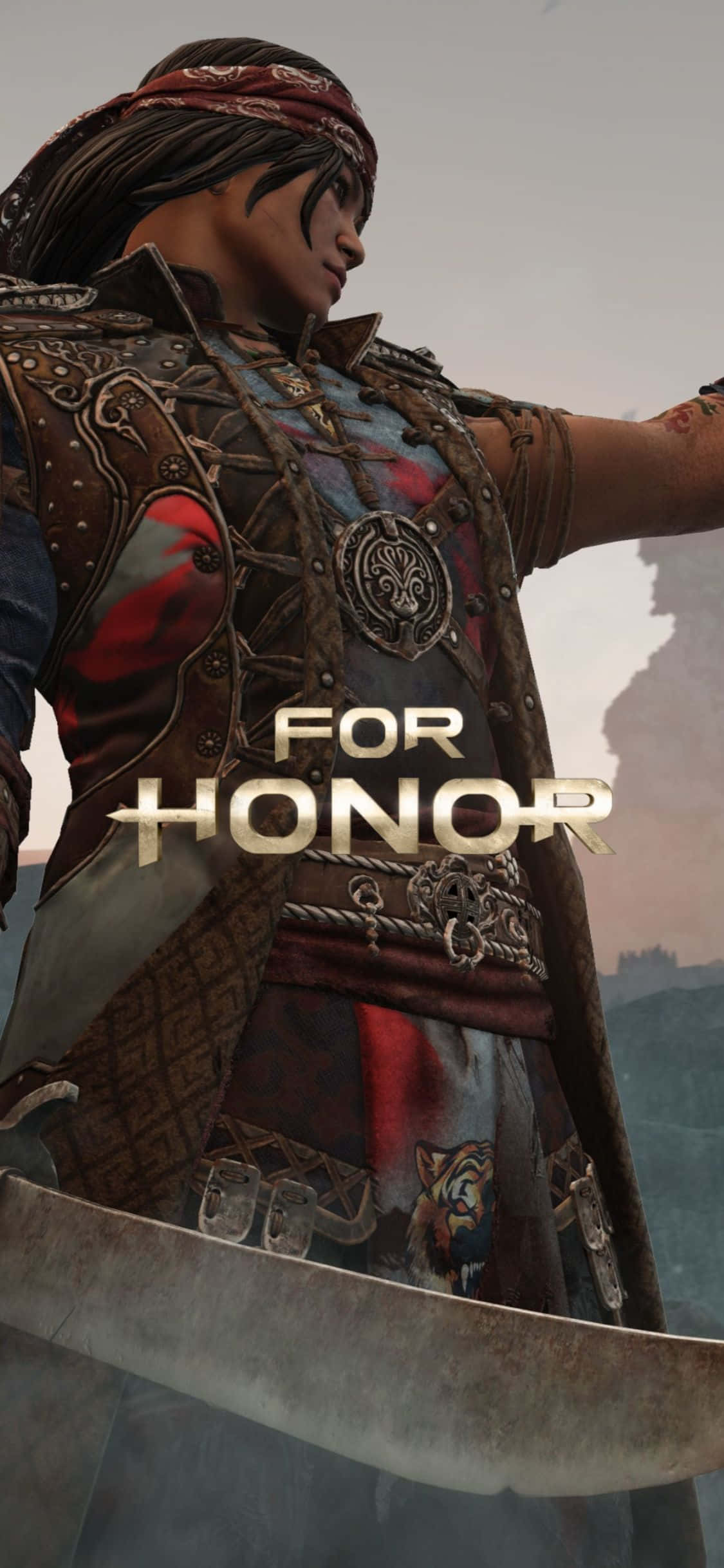 Покажите свою смелость и верность с iPhone Xs — For Honor. Шпалери