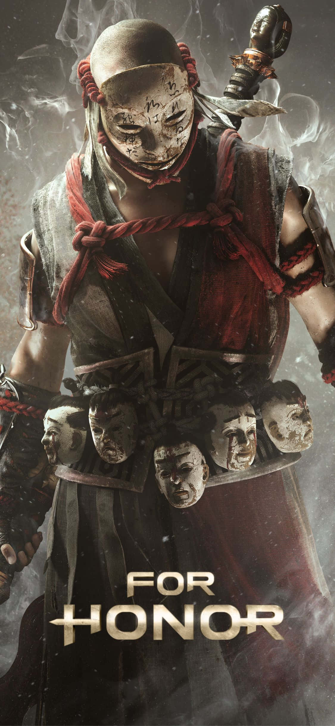 Ефектні iPhone Xs в дизайні For Honor Шпалери
