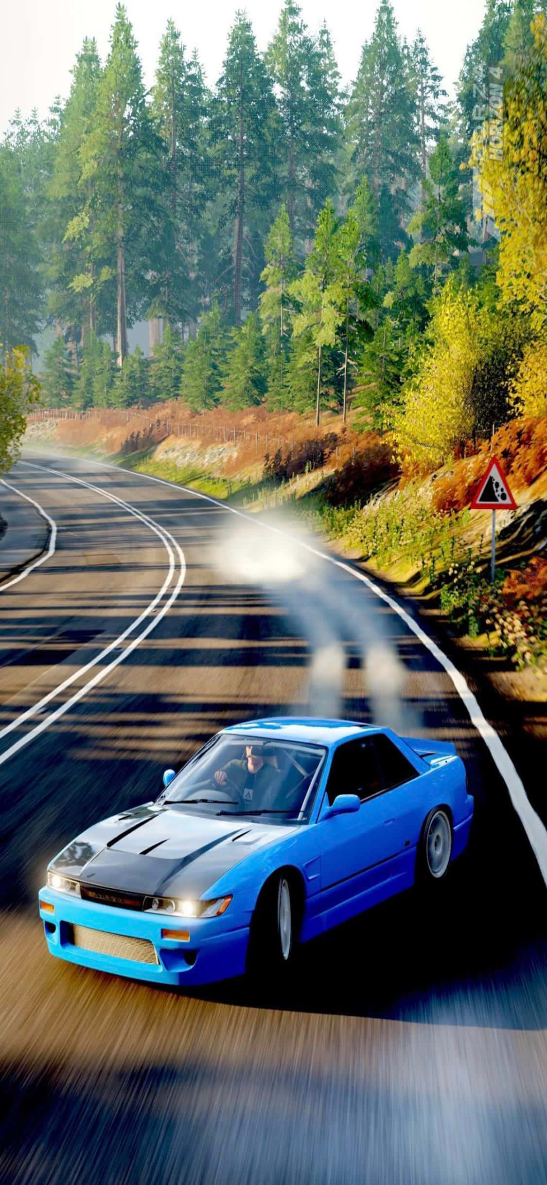 Наслаждайтесь азартом відкритого шоссе с iPhone Xs і Forza Horizon 4 Шпалери