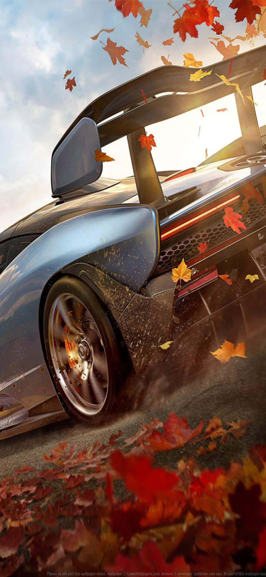 Почувствуйте скорость iPhone Xs, измените свой опыт с Forza Horizon 4 Шпалери