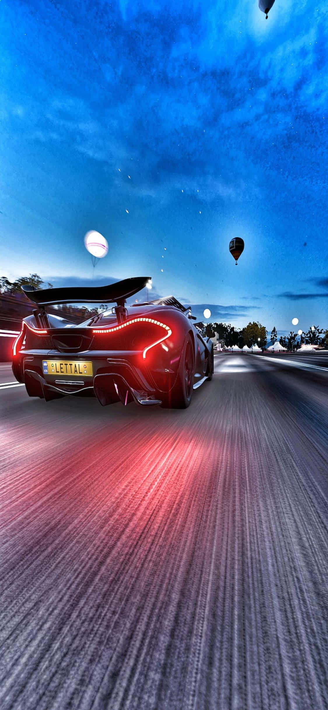 Наслаждайтесь потрясающей графикой iPhone Xs и Forza Horizon 4 Шпалери