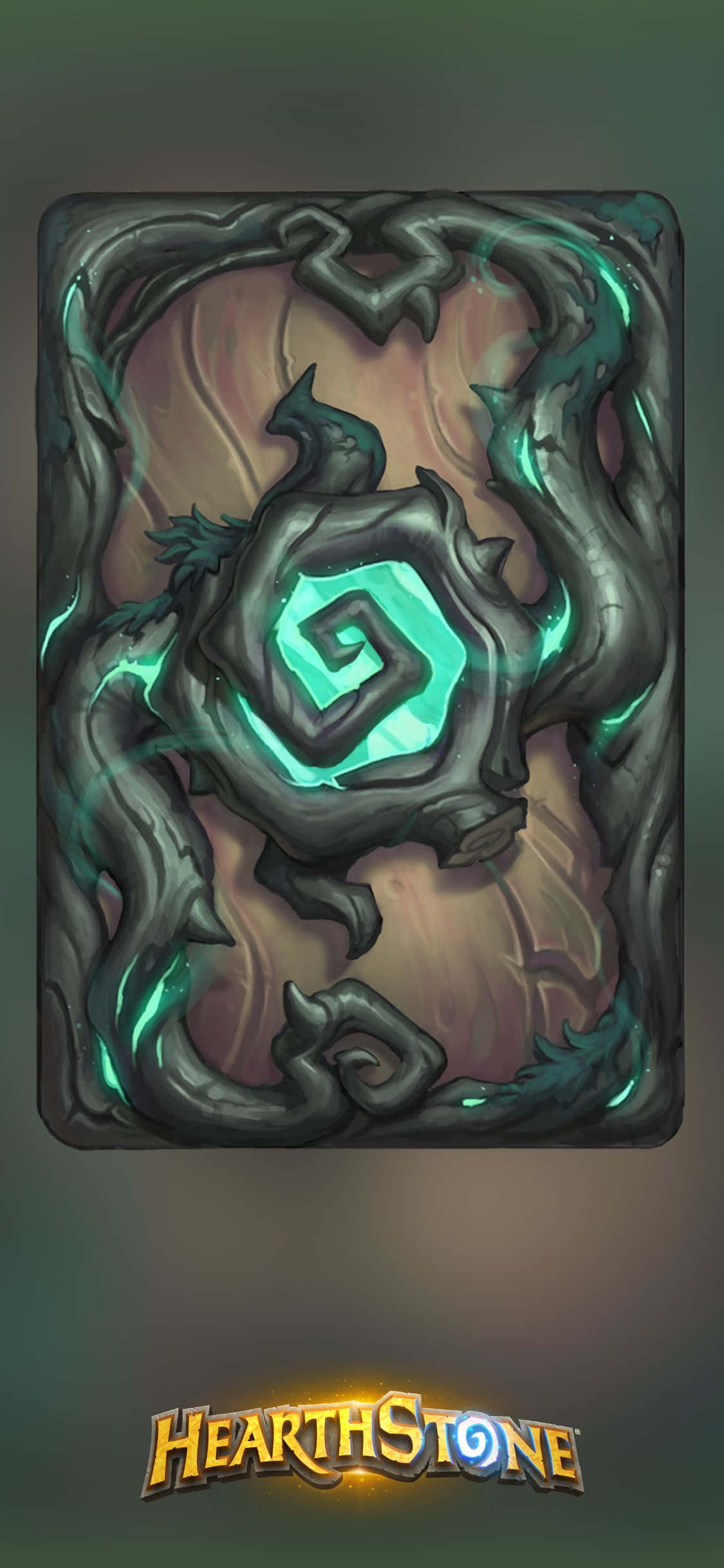 В темном лісі iPhone XS Hearthstone Фон Шпалери
