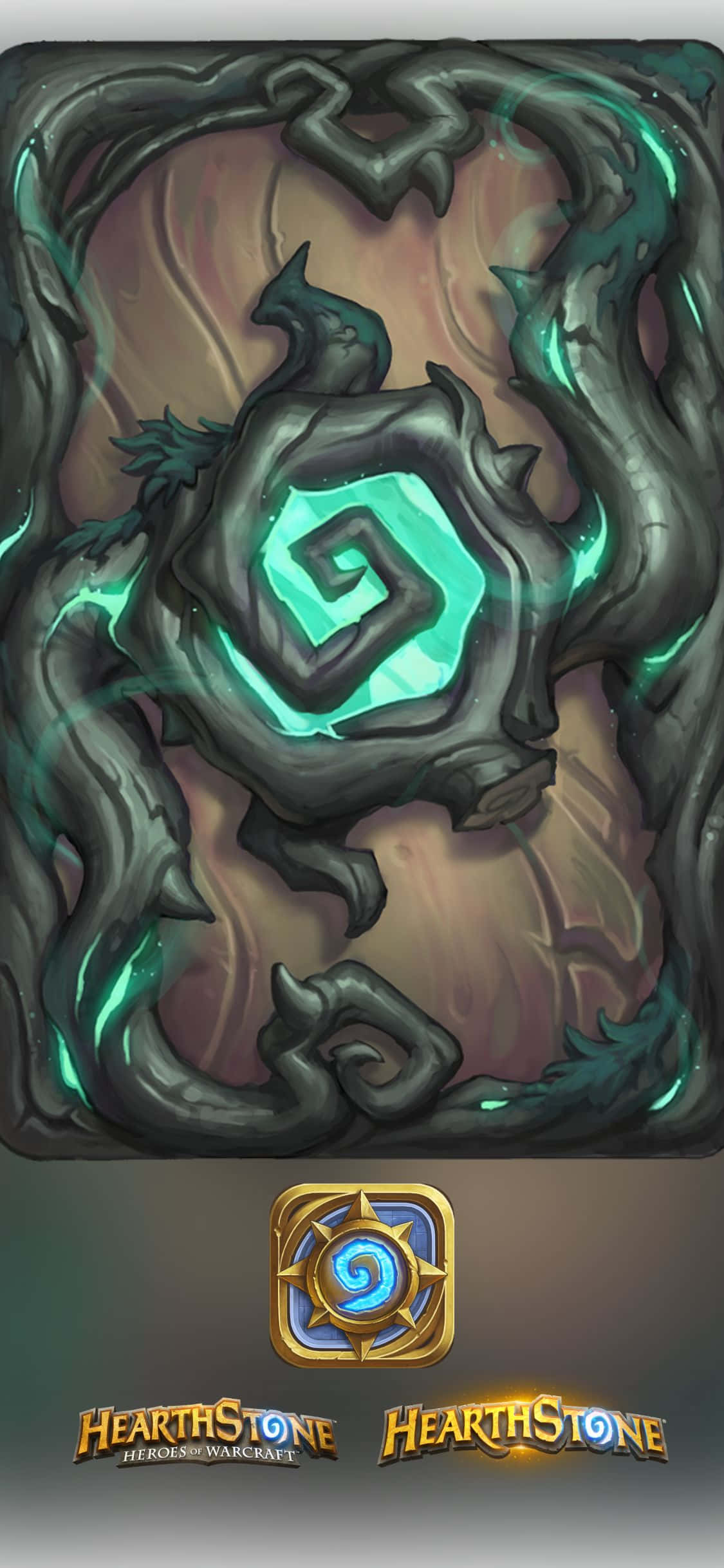 Дизайн рубашки карты iPhone XS Hearthstone фон Шпалери