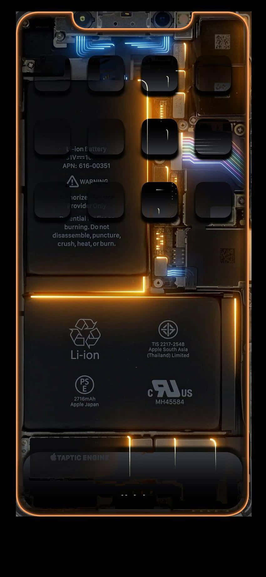 Фон для iPhone Xs Max Apple Внешние детали Шпалери